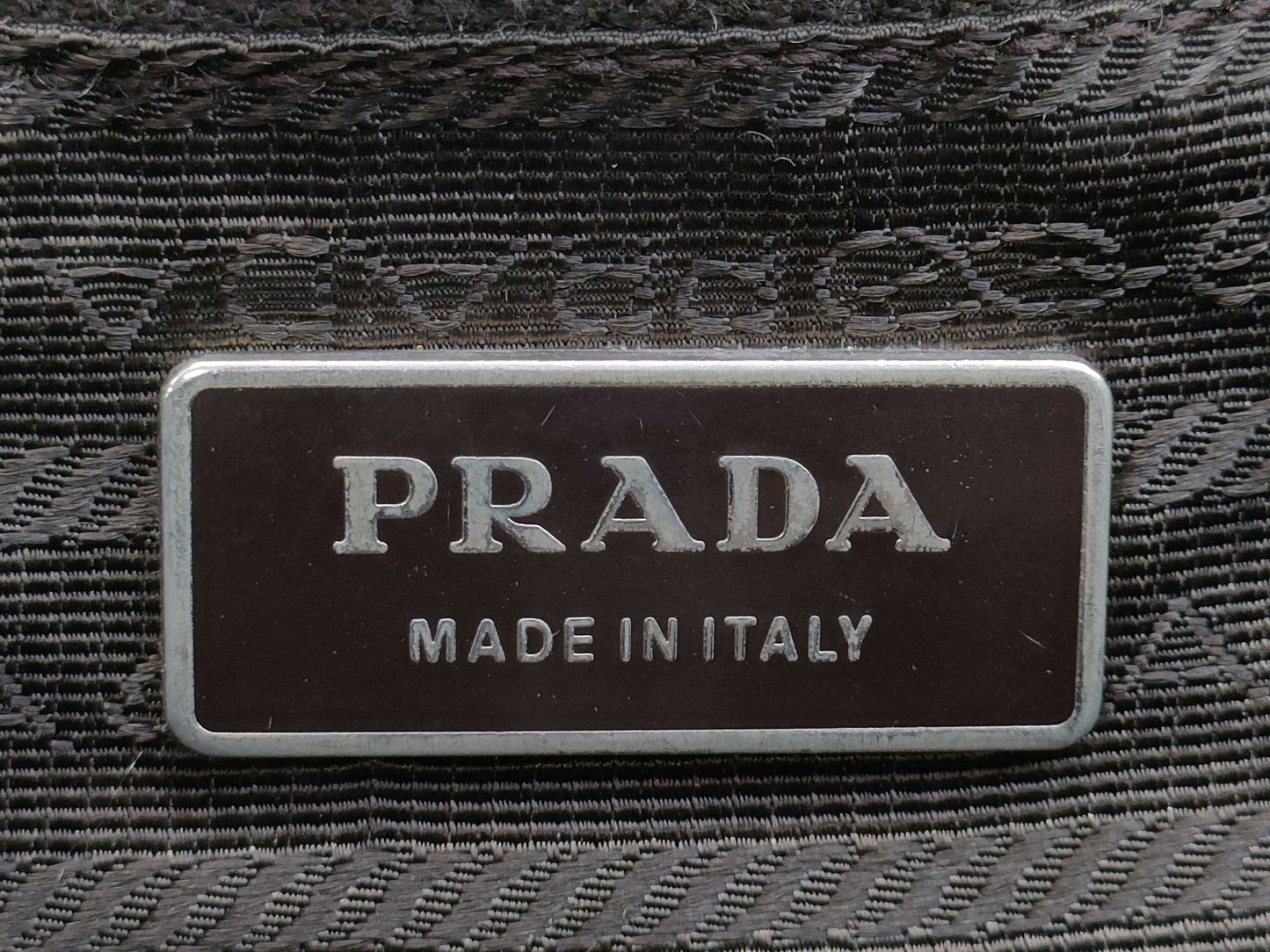 PRADA Nylon 2-Way Shoulder Handbag