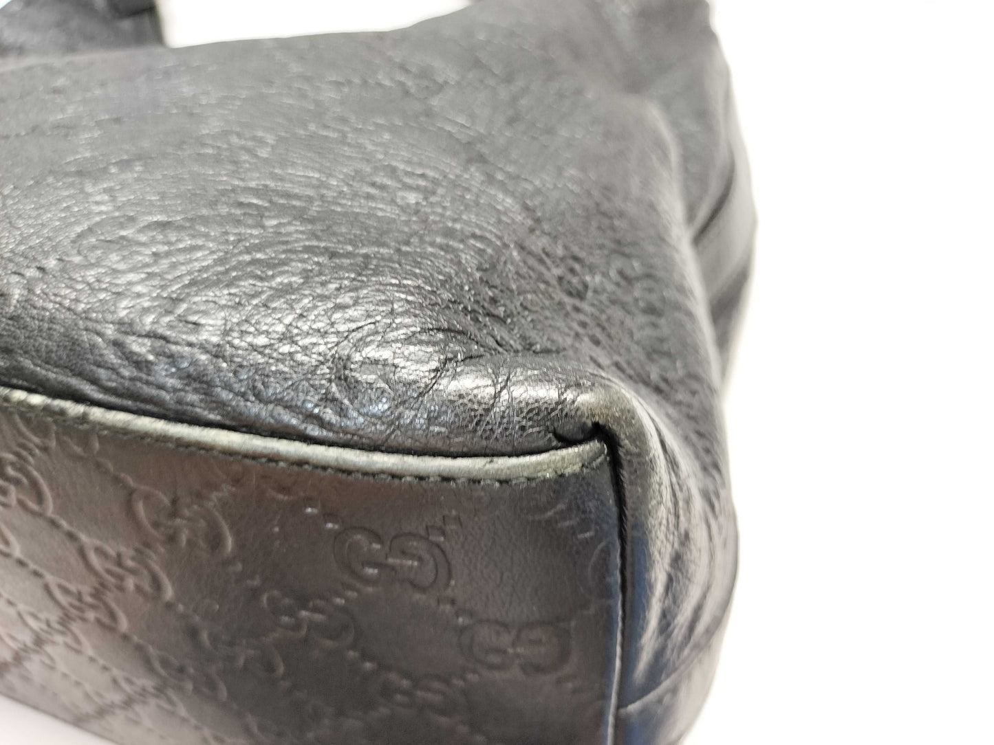 GUCCI Guccissima Handbag Shima Shoulder Bag