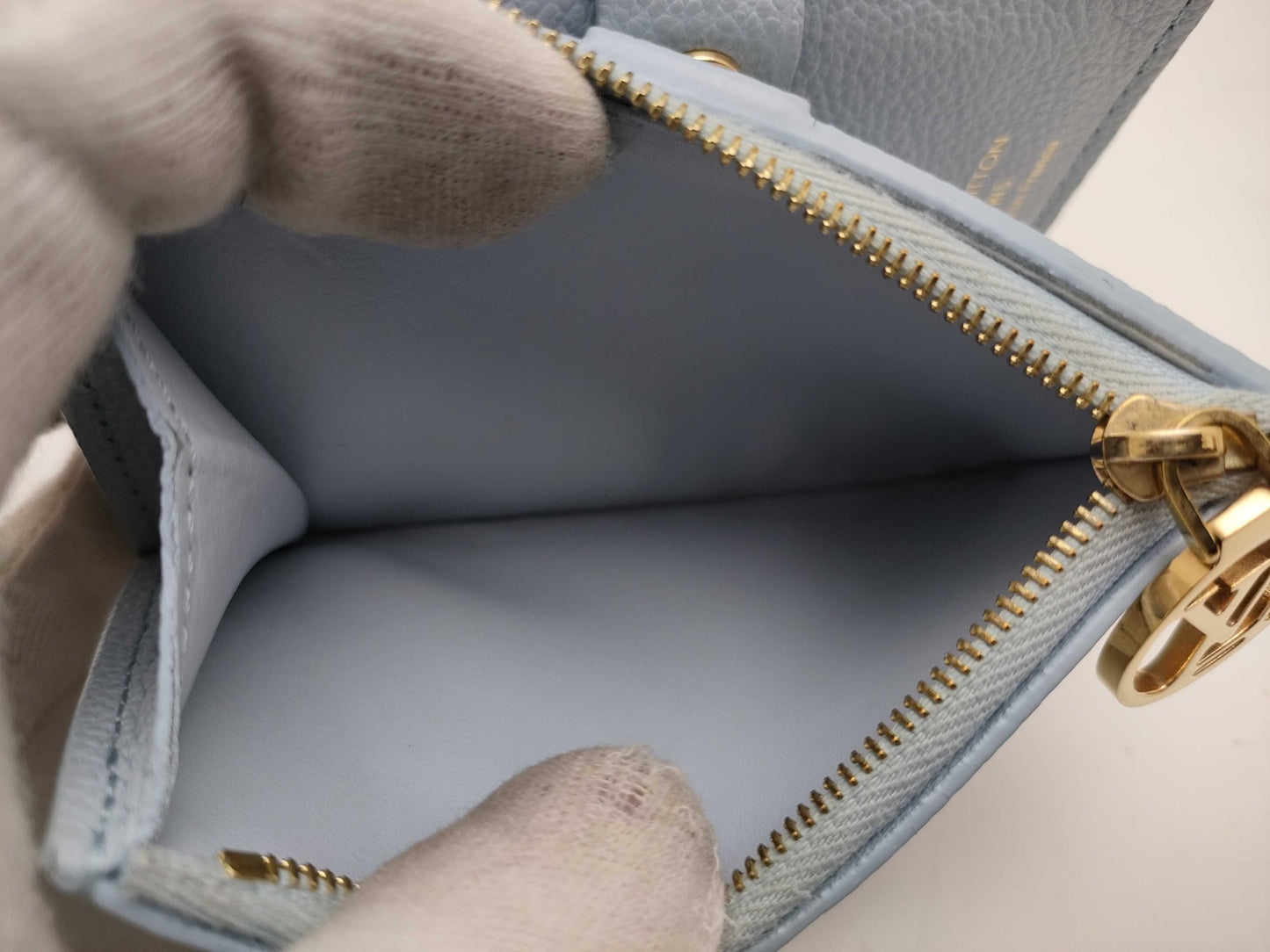 LOUIS VUITTON Monogram Empreinte Carthormy Coin Case