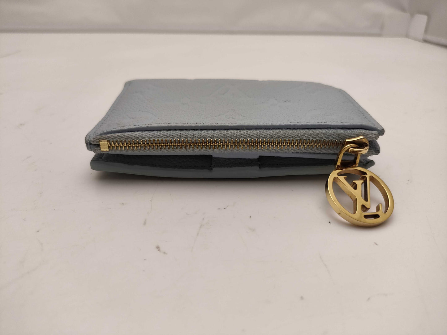 LOUIS VUITTON Monogram Empreinte Carthormy Coin Case