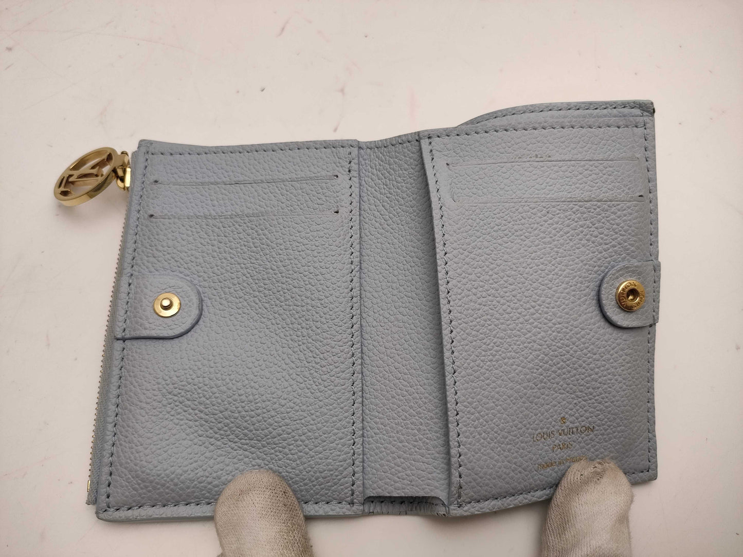 LOUIS VUITTON Monogram Empreinte Carthormy Coin Case