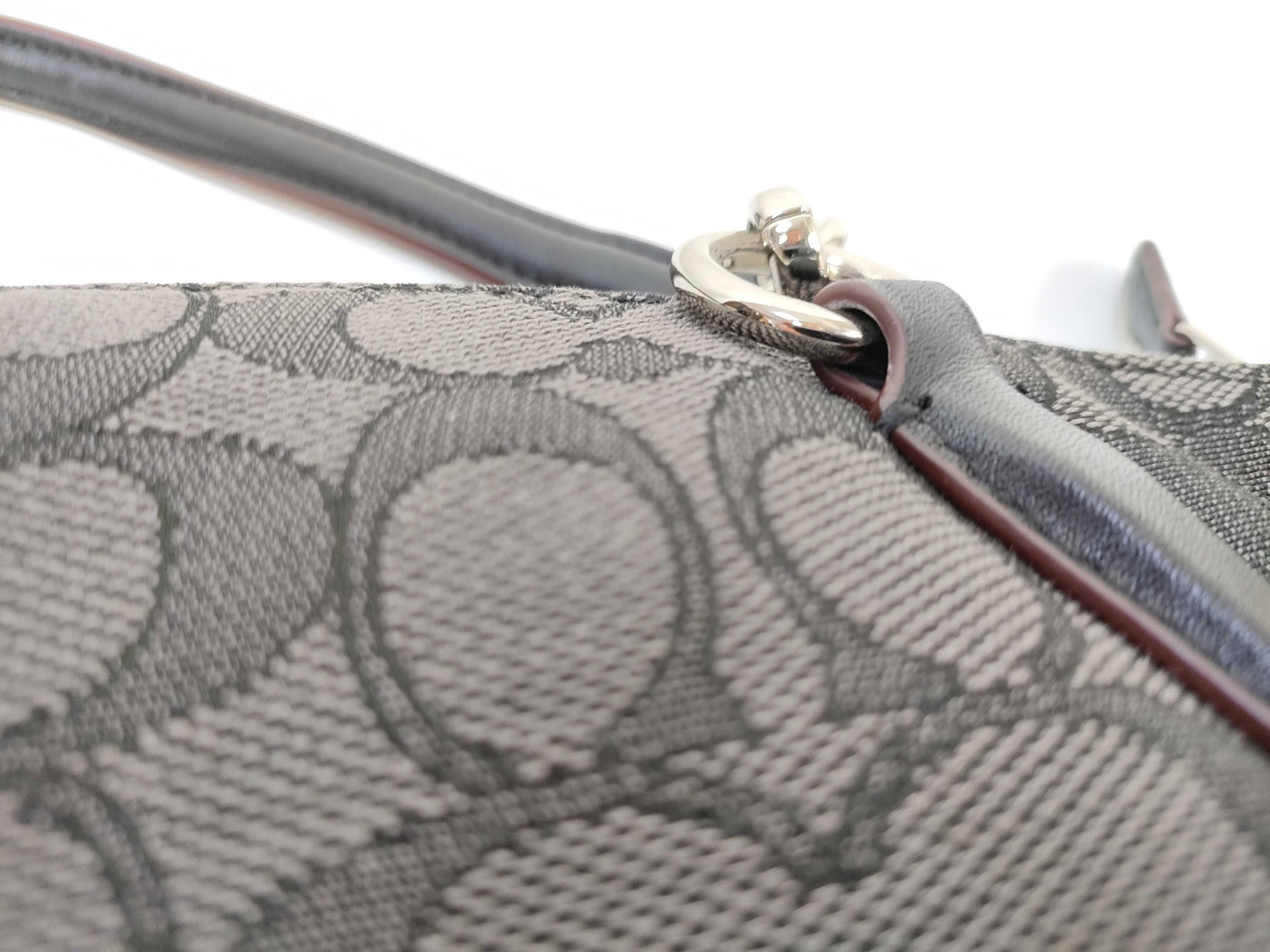 COACH Signature Leather/Op Art 4-Piece Tote Bag