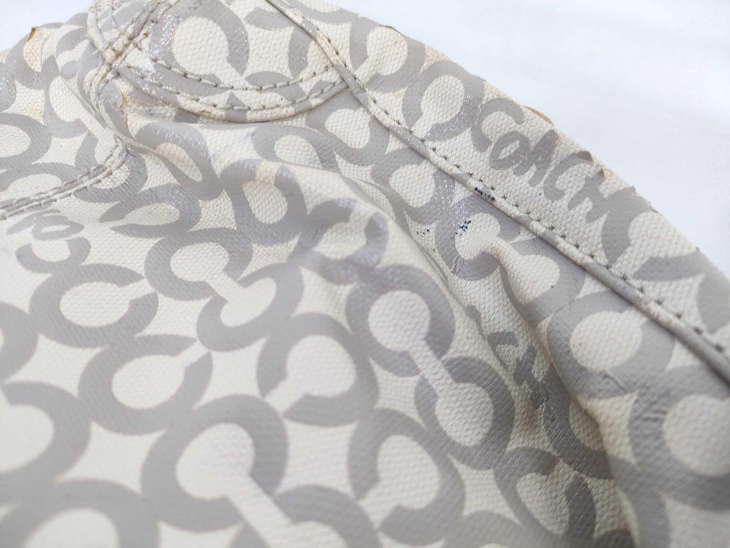 COACH Signature Leather/Op Art 4-Piece Tote Bag