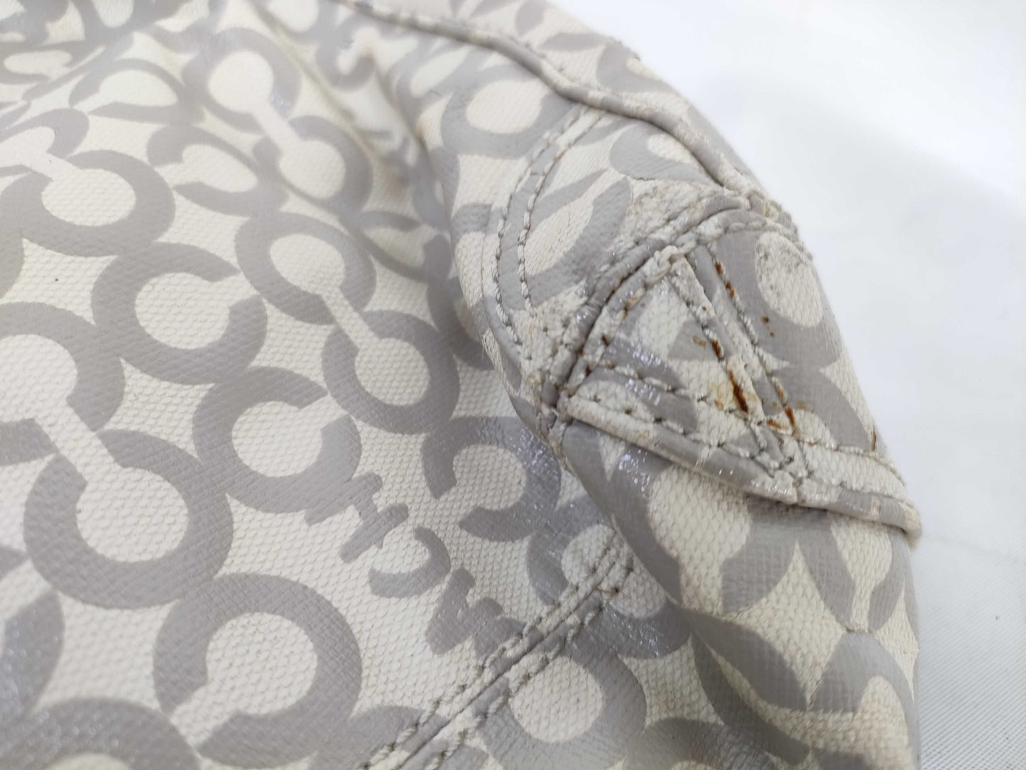 COACH Signature Leather/Op Art 4-Piece Tote Bag