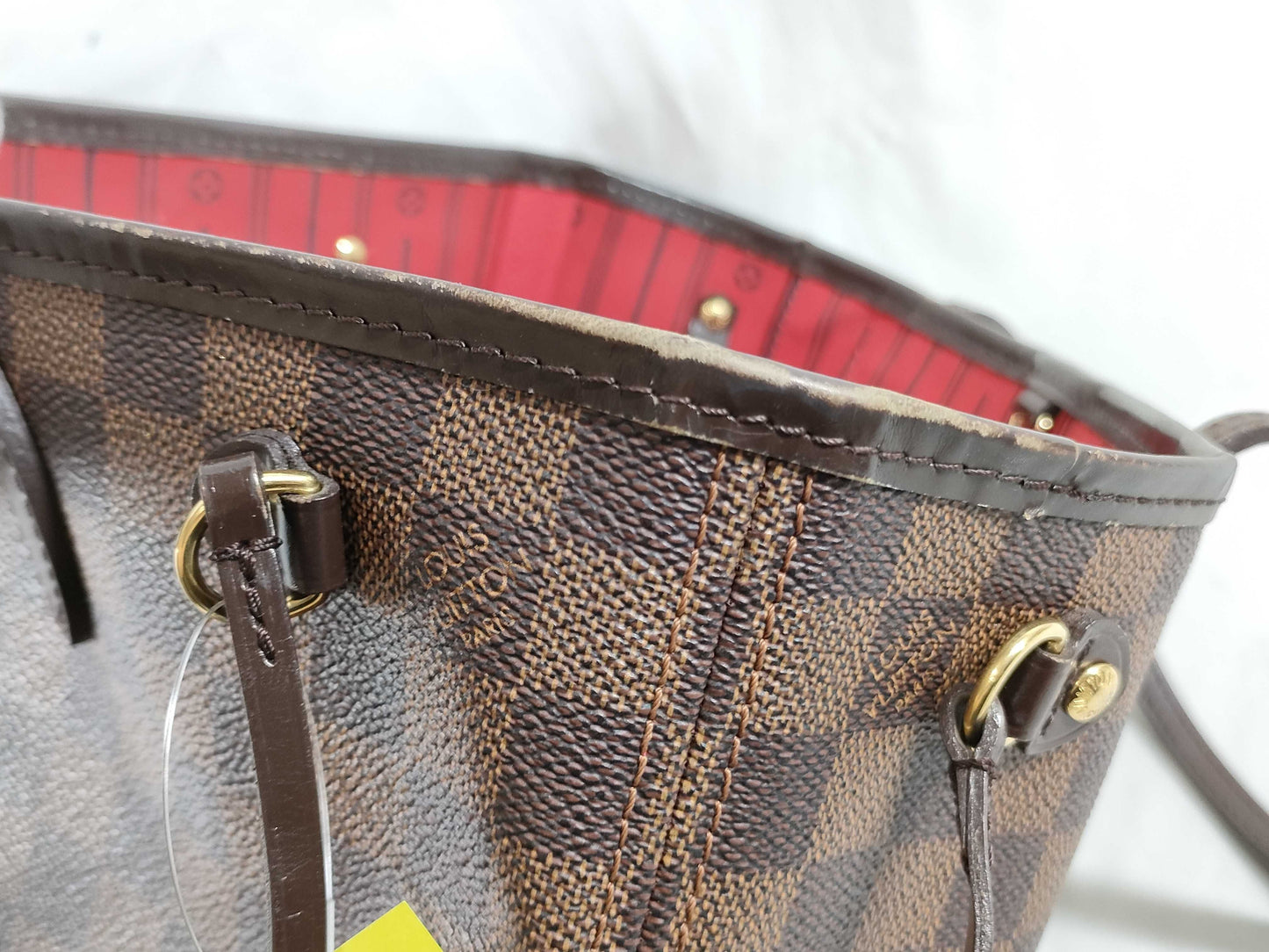 LOUIS VUITTON N51109 Damier Neverfull PM Handbag