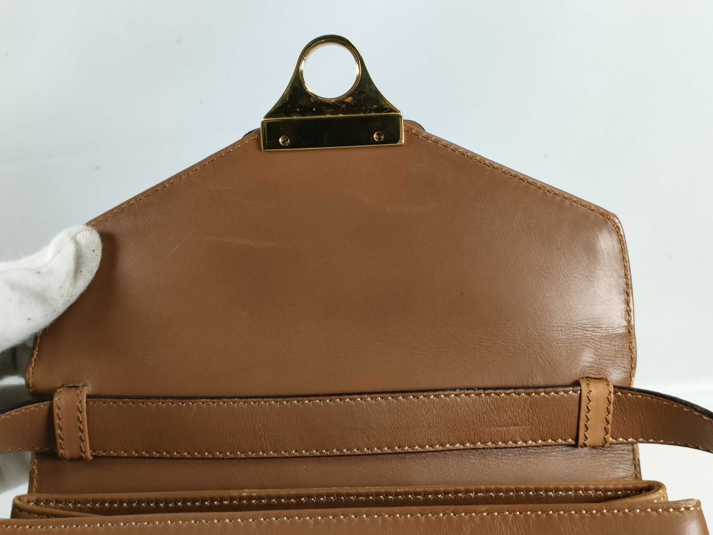 Salvatore Ferragamo 2-Way Bag DQ21-1 Handbag