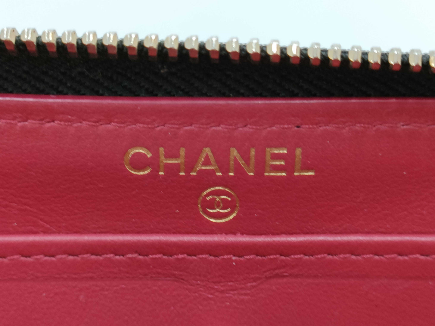 CHANEL Chanel 19 Round Zipper Long Wallet