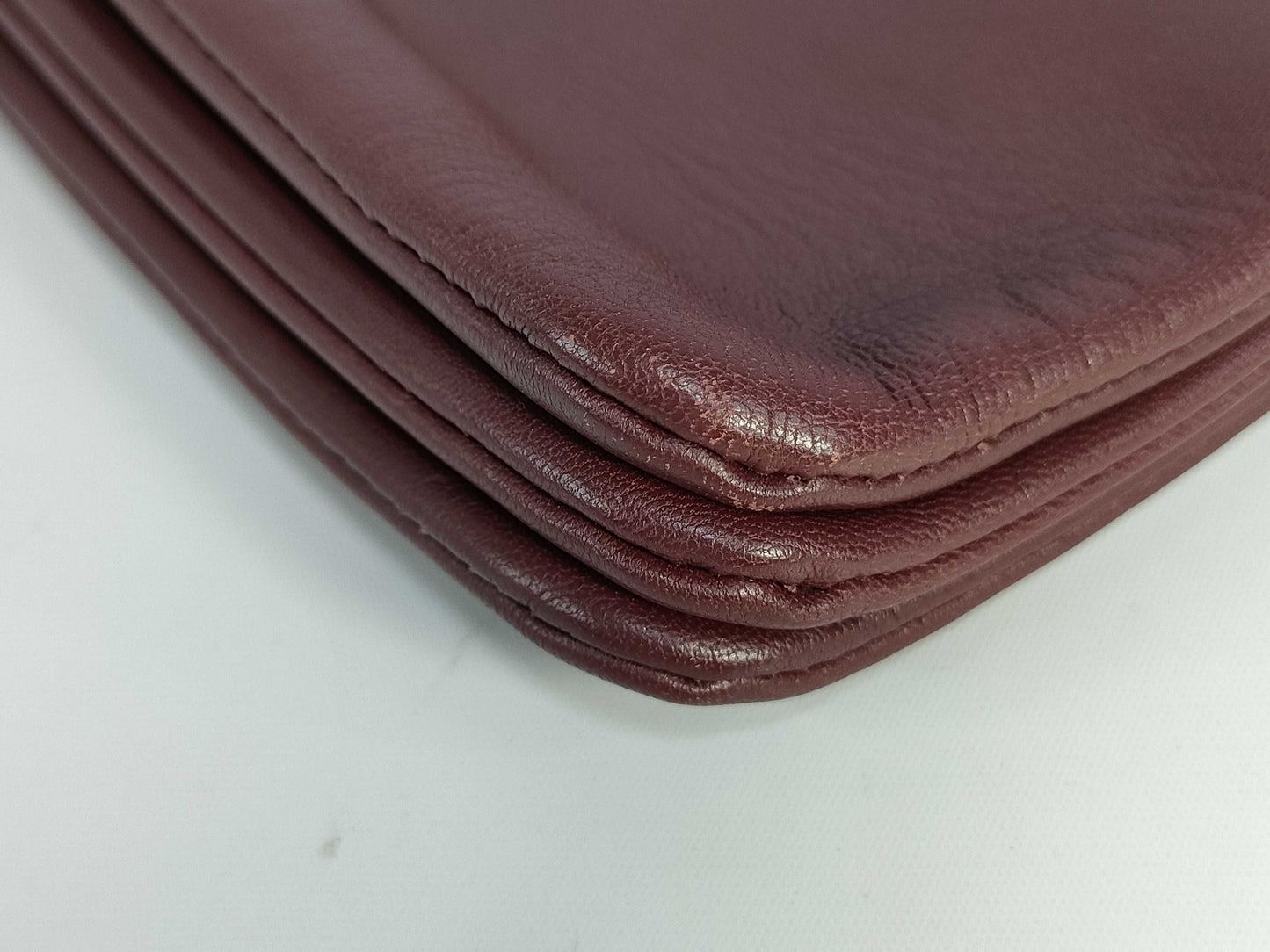 CELINE Lambskin Shoulder Bag