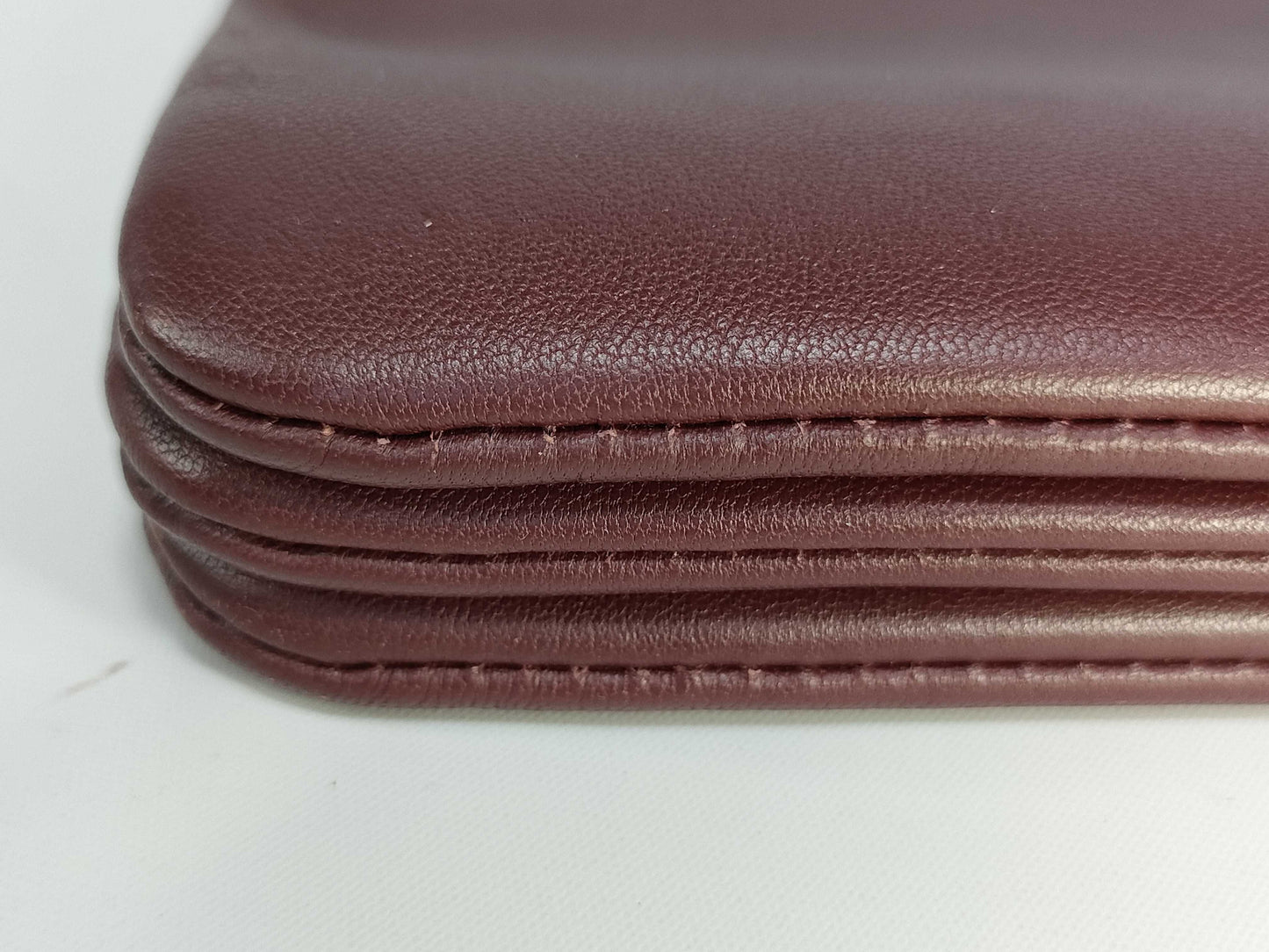 CELINE Lambskin Shoulder Bag