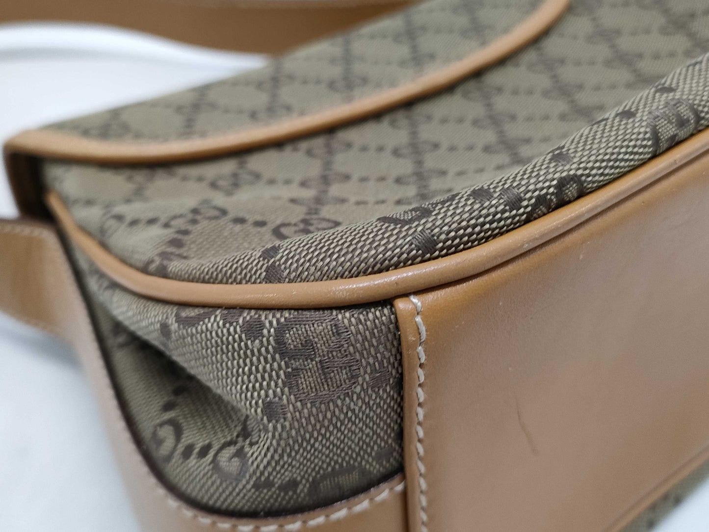 GUCCI GG Canvas 001.2855.1625.0 / Moderate deterioration / Shoulder bag