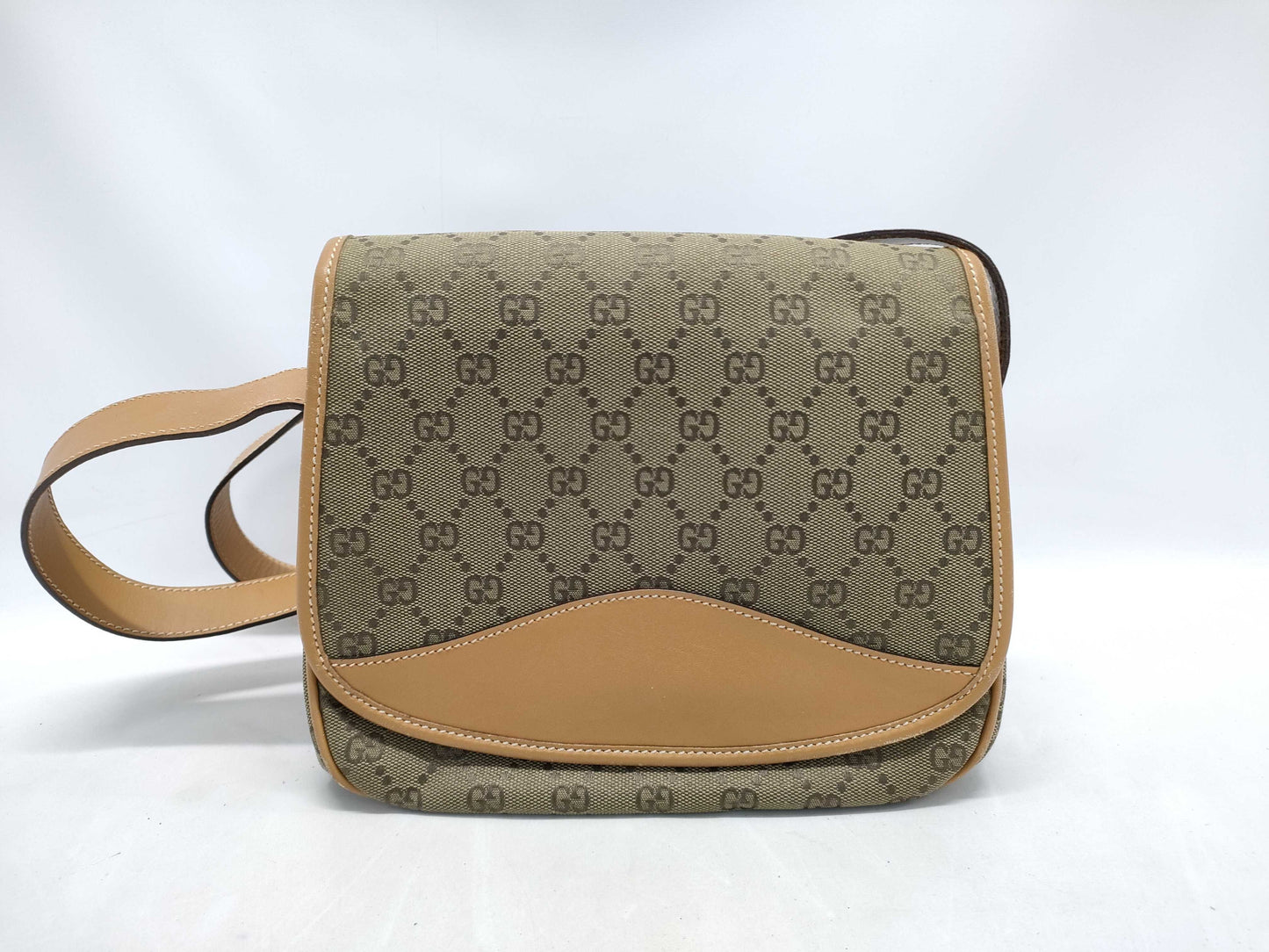 GUCCI GG Canvas 001.2855.1625.0 / Moderate deterioration / Shoulder bag