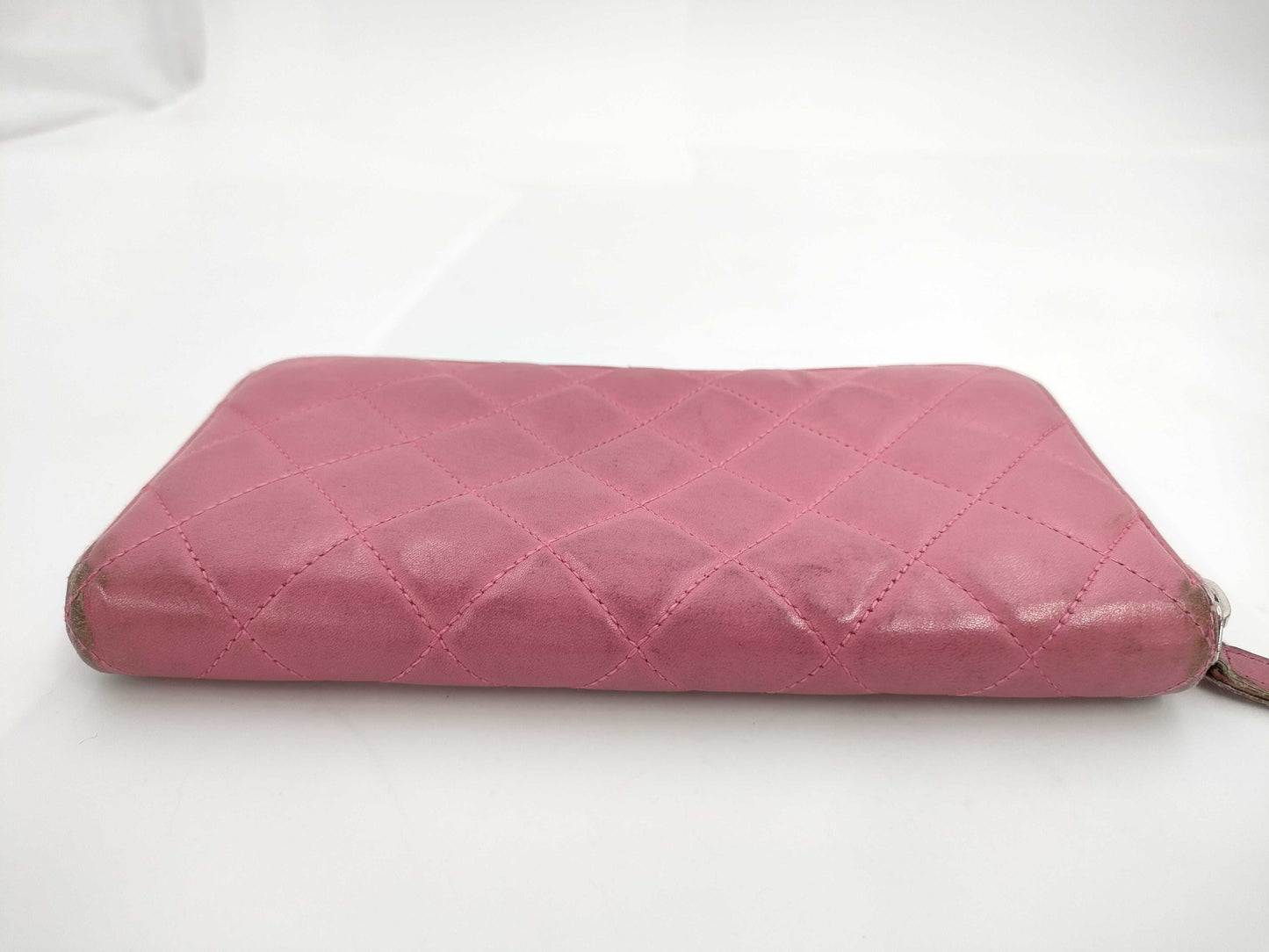 CHANEL Simply CC Round Zip Long Wallet
