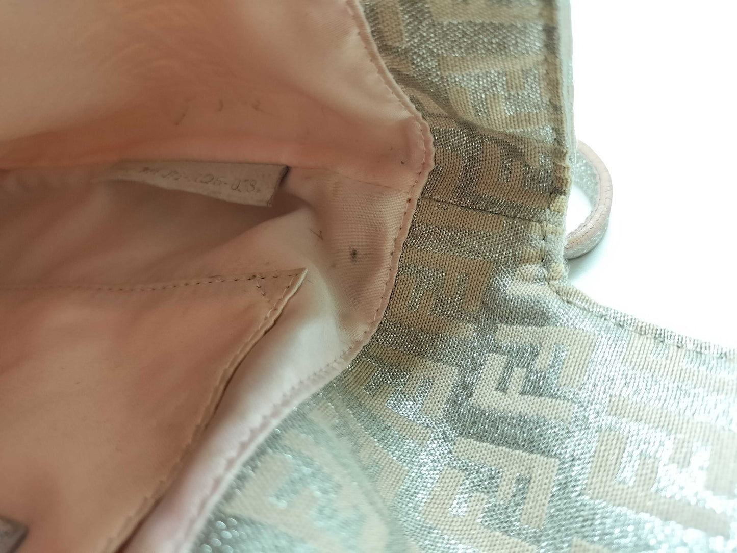 FENDI Lame/Shoulder Bag