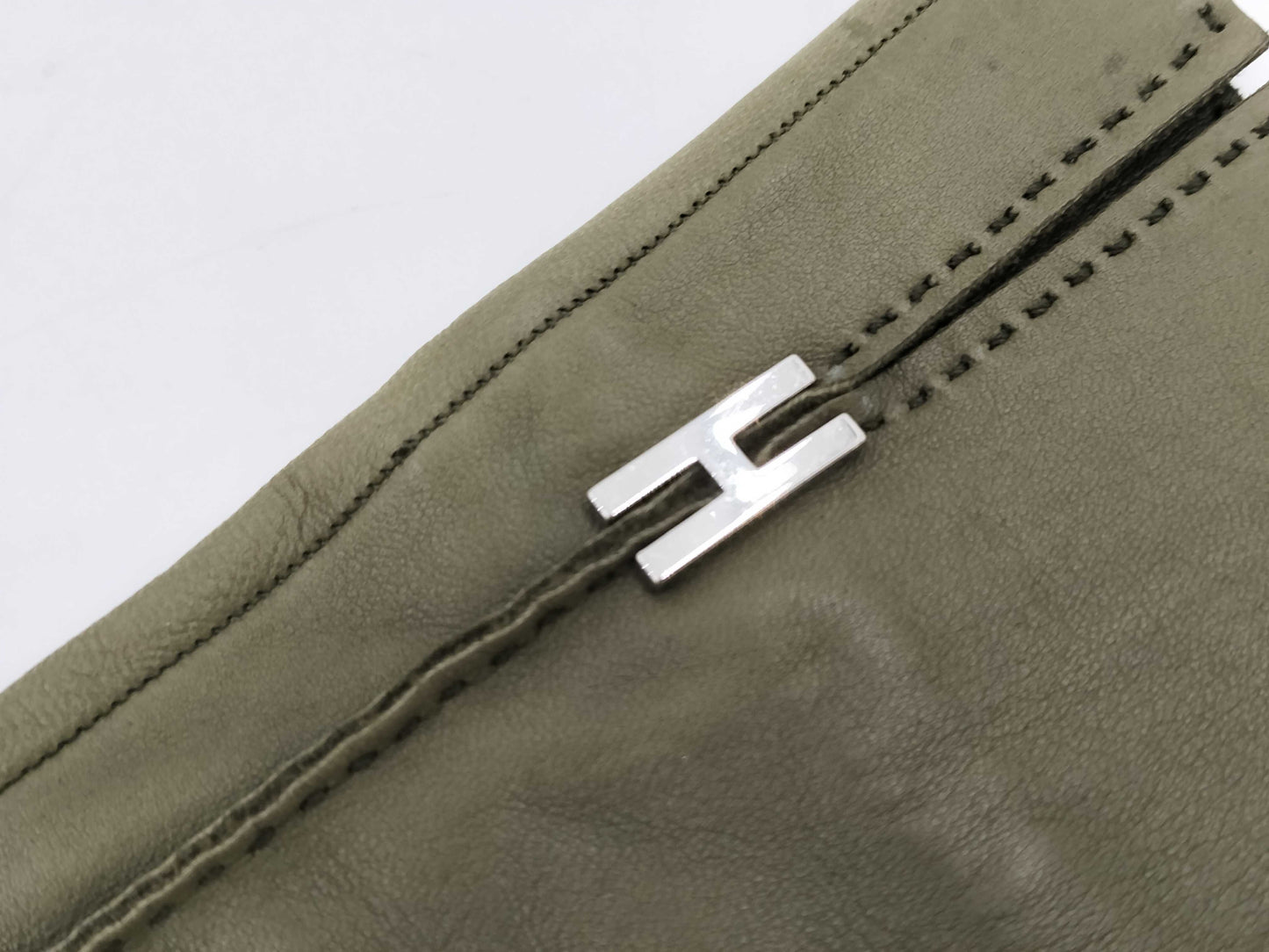 HERMES Leather Gloves Other Accessories