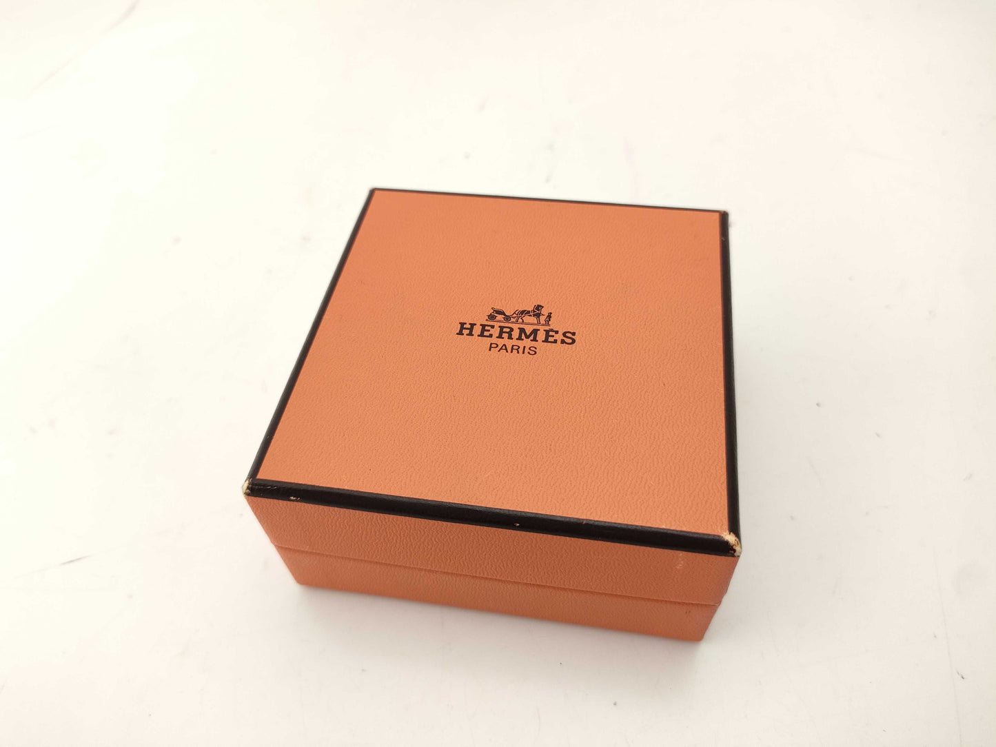HERMES enamel carriage logo bangle bracelet/bangle