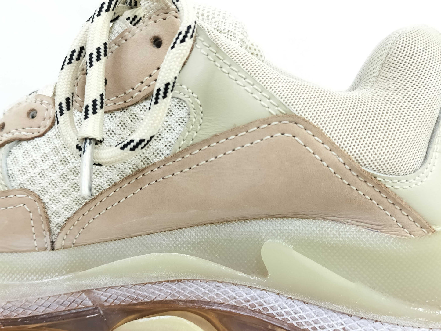 BALENCIAGA Triple S Sneakers, Beige