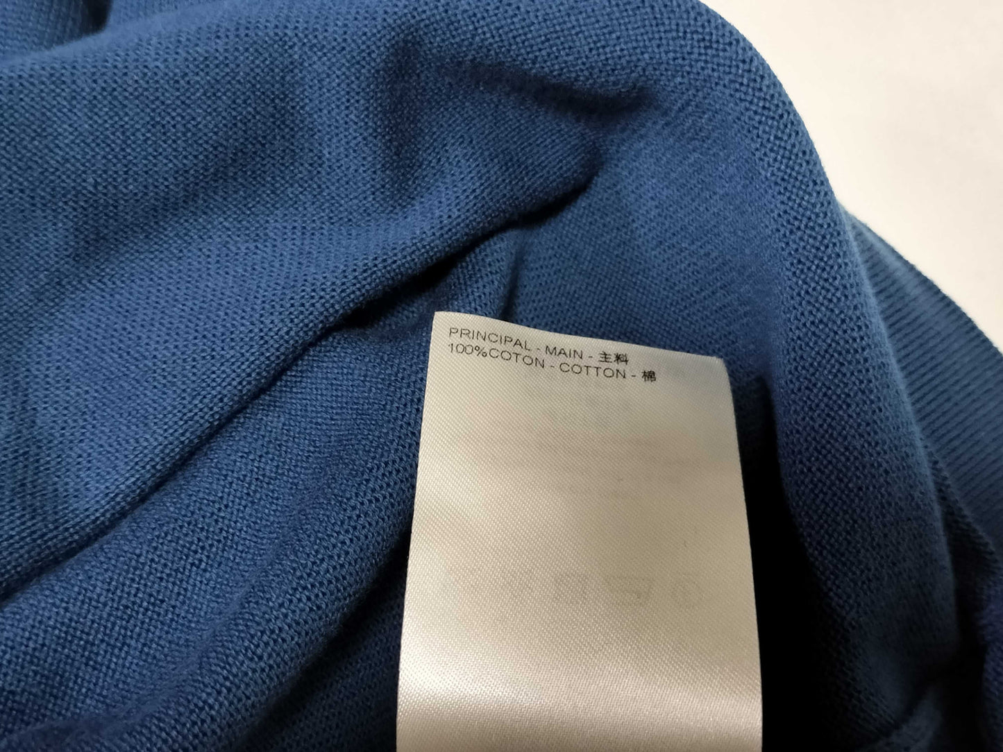 LOUIS VUITTON Short Sleeve Cotton Crew Neck Top RM241M Tops