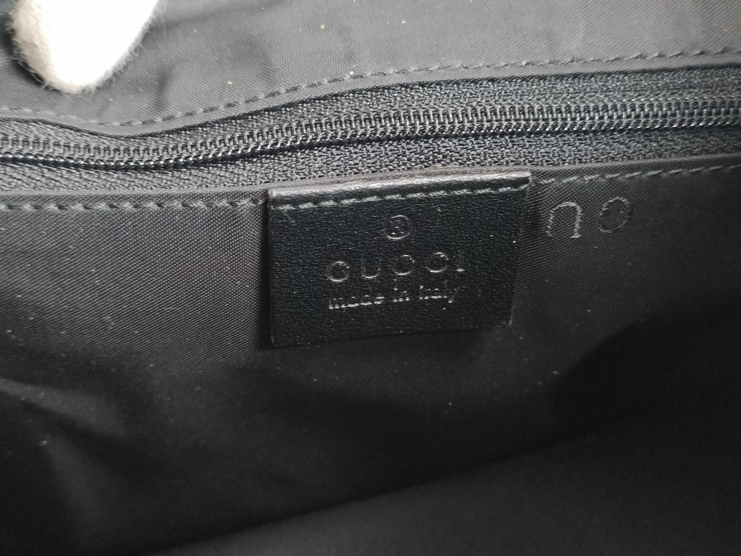 GUCCI Bamboo 2WAY Canvas 001 1638 Handbag
