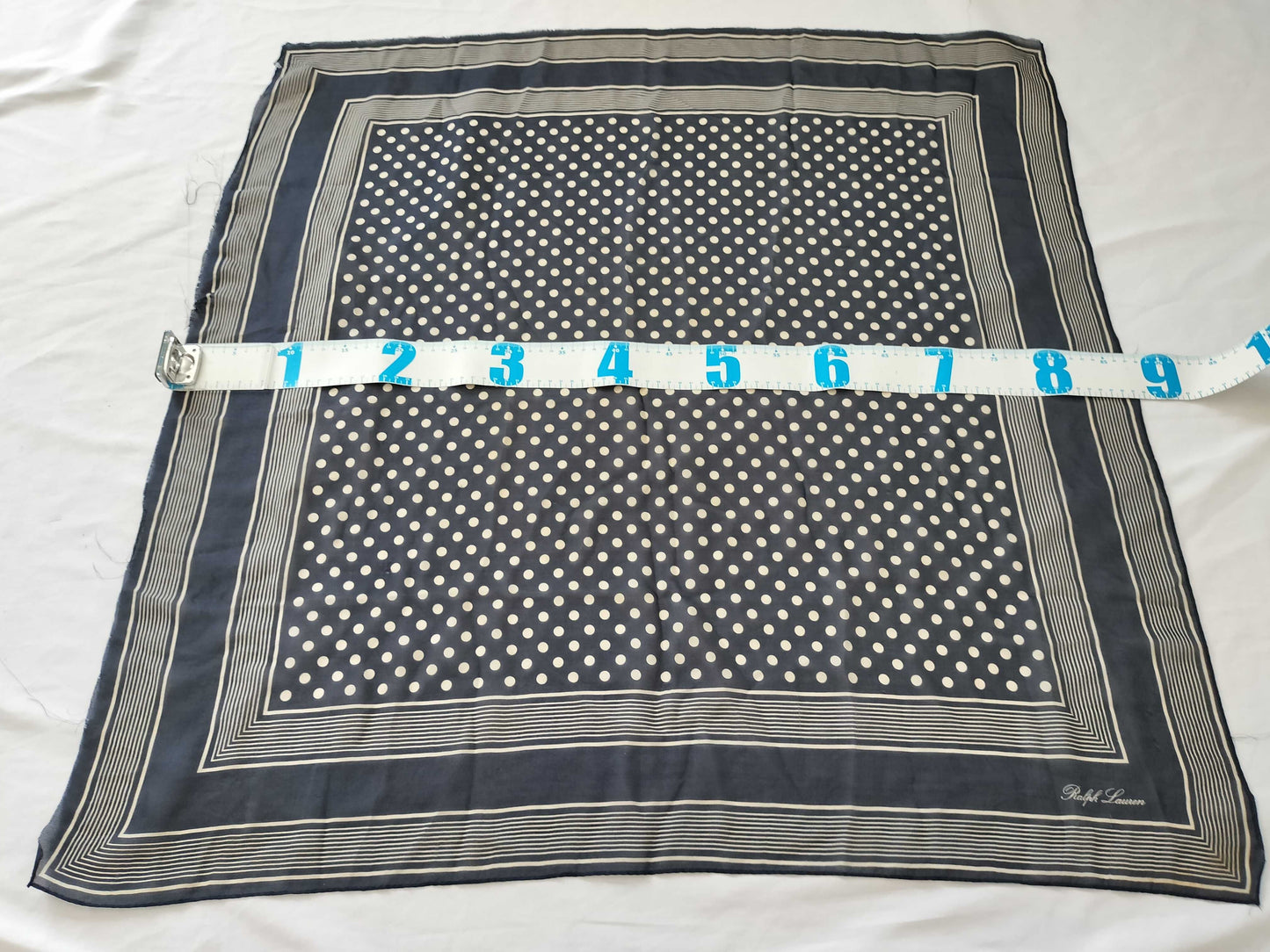 Yves Saint Laurent, Ralph Lauren, and other scarves, 4 scarves