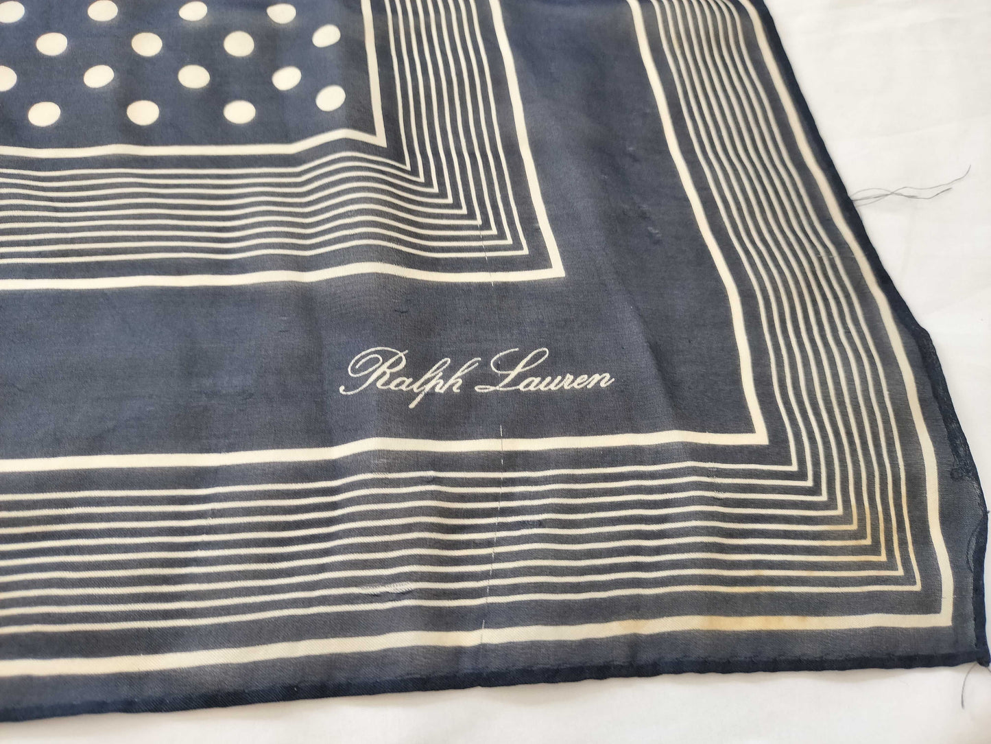 Yves Saint Laurent, Ralph Lauren, and other scarves, 4 scarves