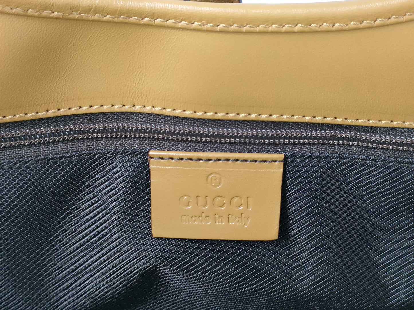 GUCCI GG Canvas Handbag 002, 1068, 2404 Beige Handbag