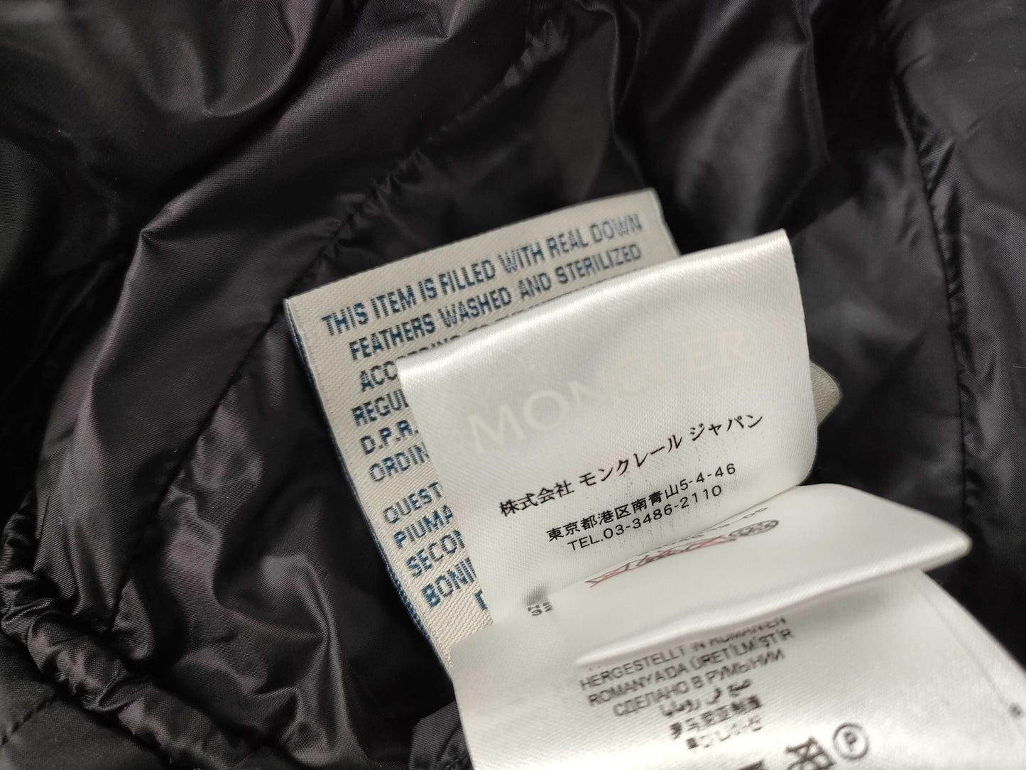 MONCLER HERMINE GIUBBOTTO coat