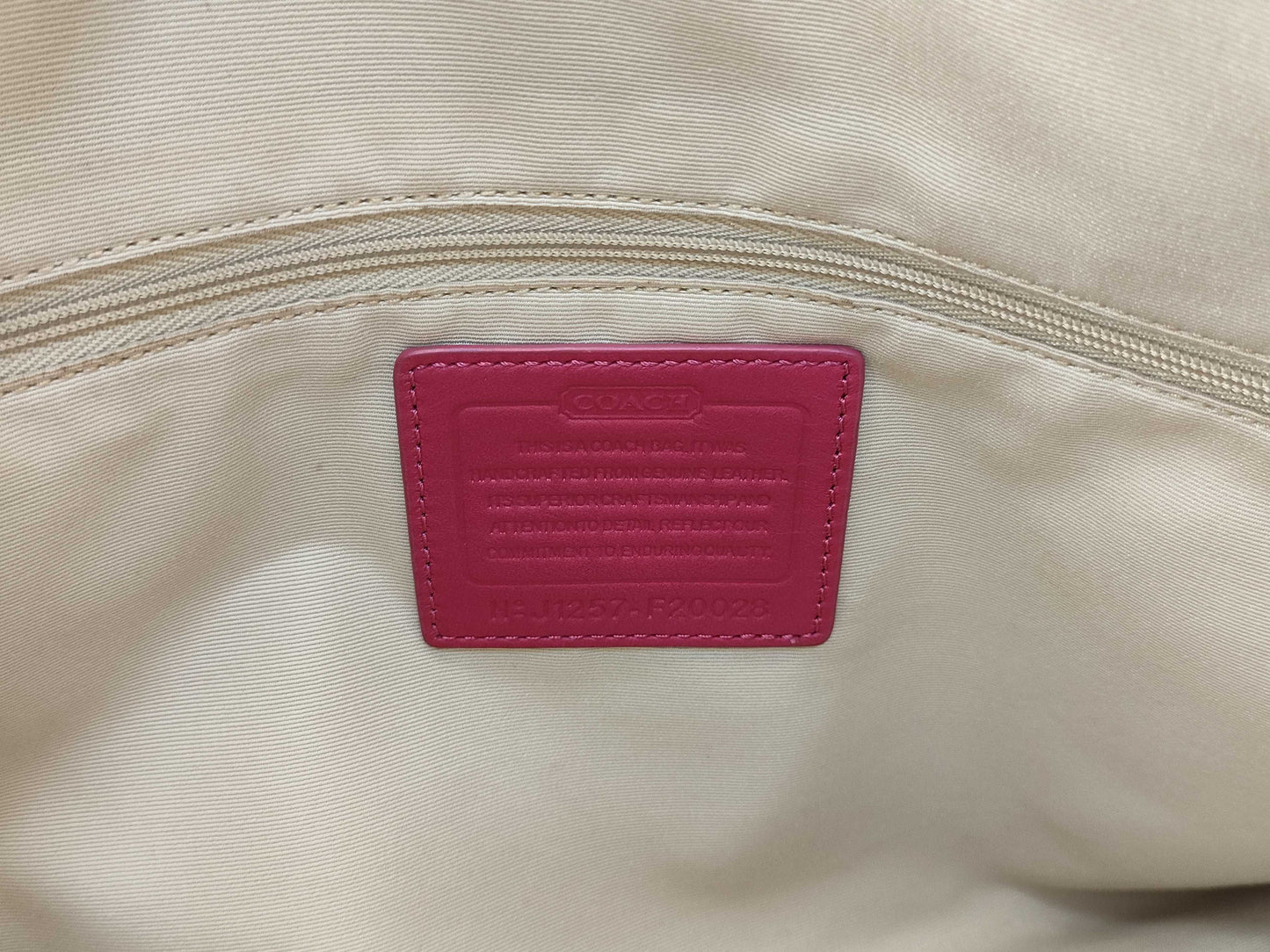 COACH Signature *3-piece tote bag