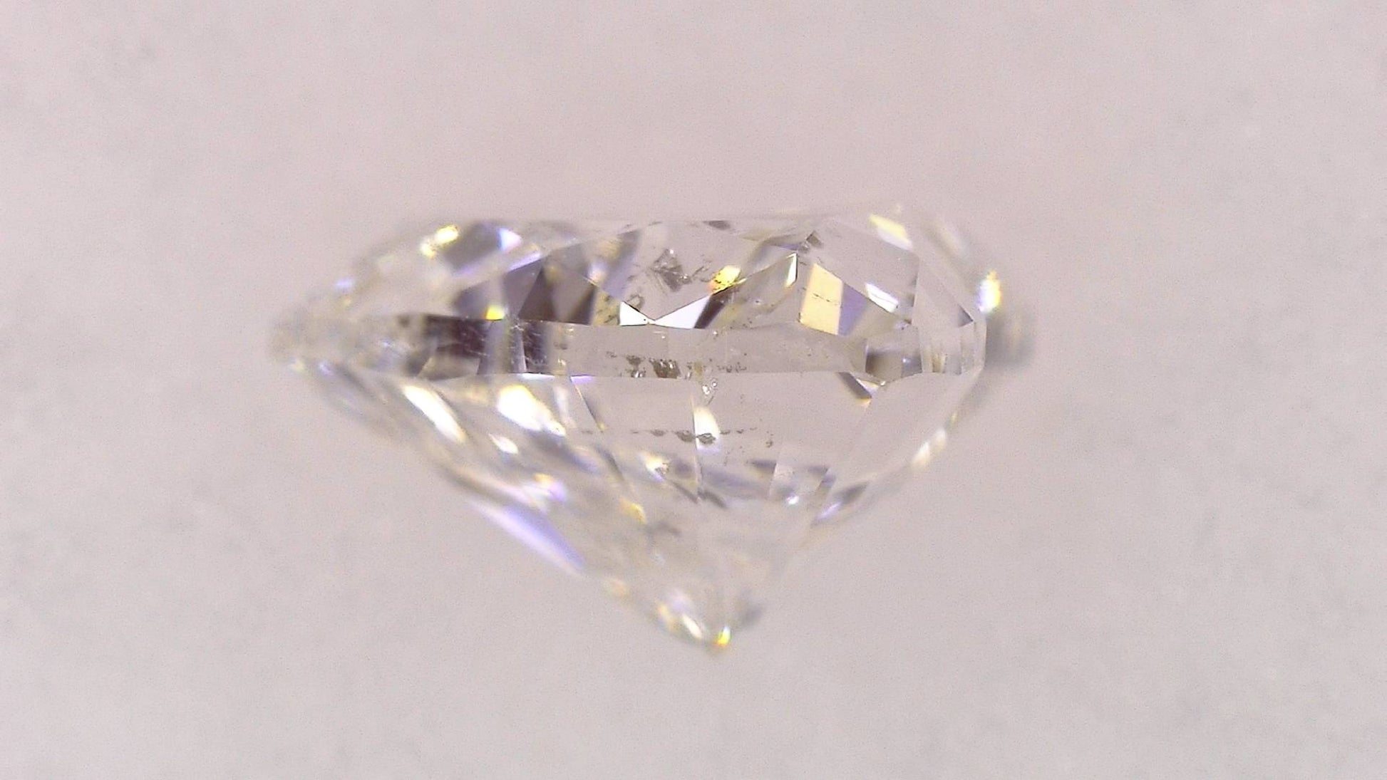 0.340ct G SI-2 ****/GD/FR NONE NATURAL 4.42-4.54X2.68mm HS Diamond Loose