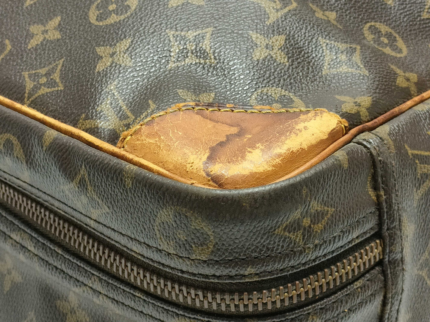 LOUIS VUITTON Monogram M41406 Sirius 50 Boston Bag