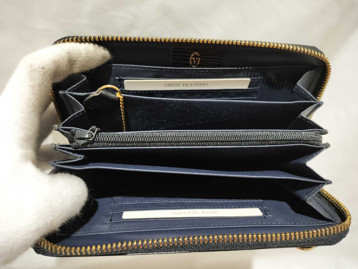 VALENTINO Gianni/Shoulder Wallet/2 Belts/Unused Wallet