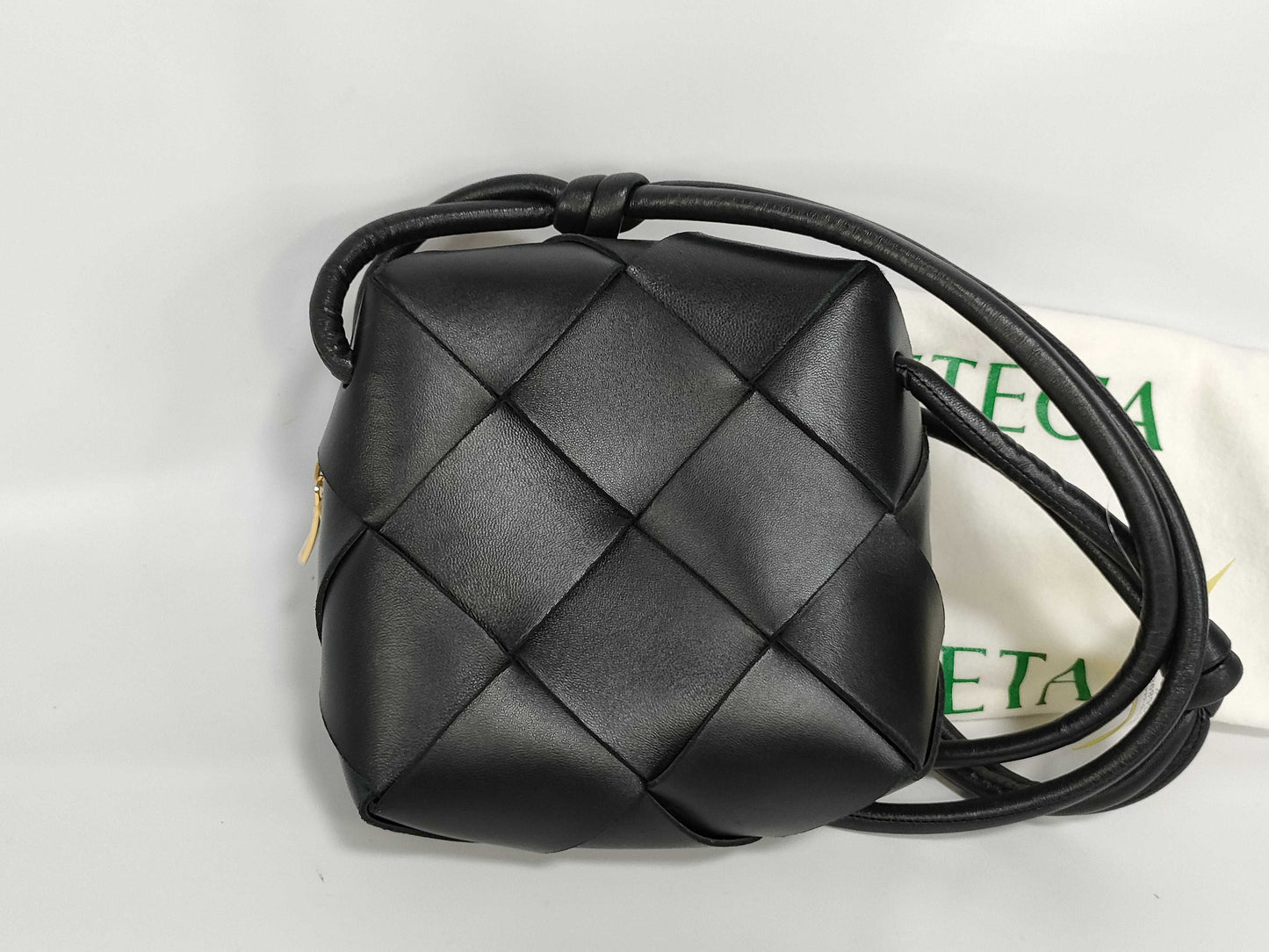 BOTTEGA VENETA Intrecciato Mini Cassette Camera Bag Shoulder Bag