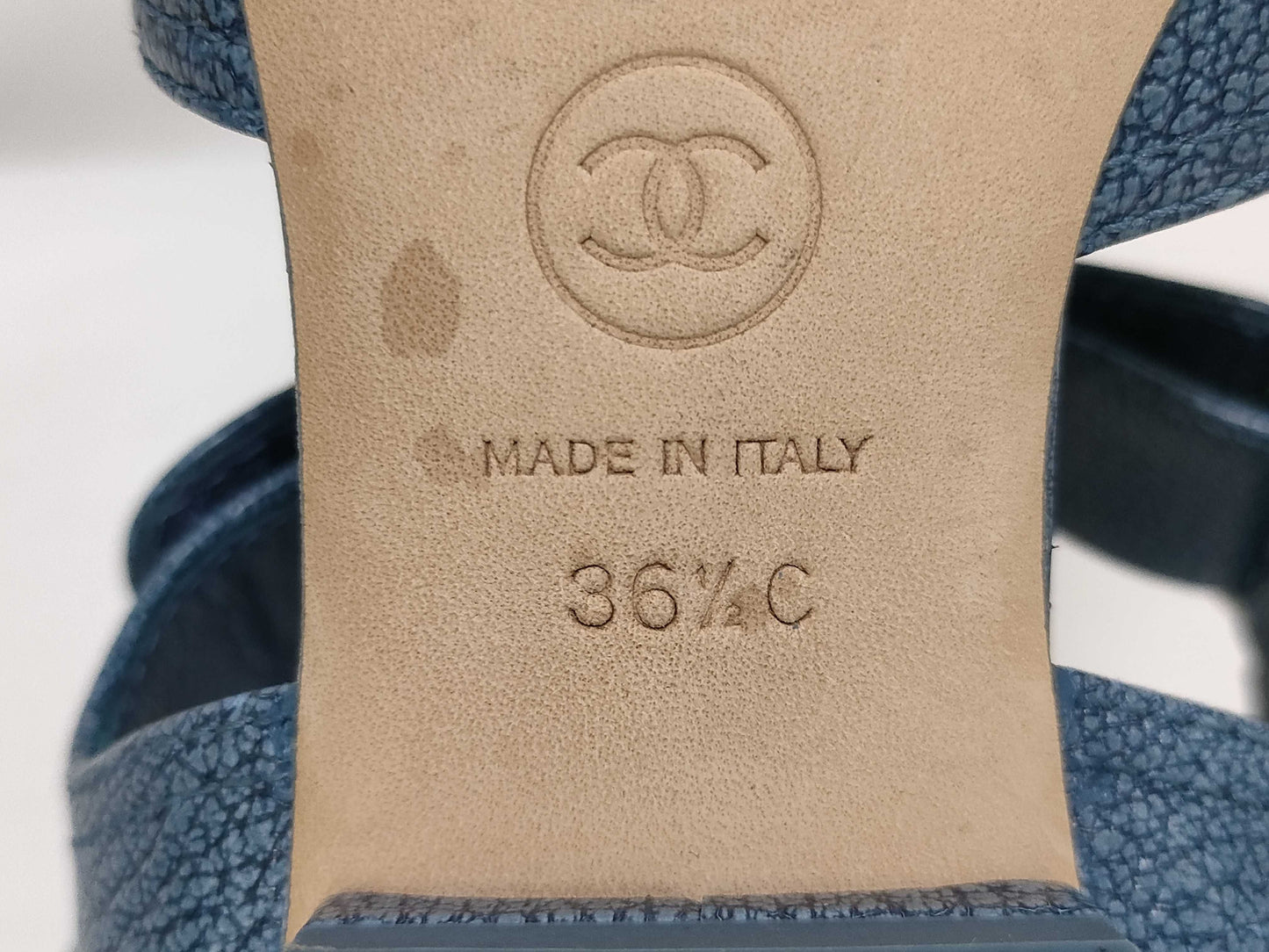 CHANEL Turnlock Logo Sport Sandals Heeled Sandals