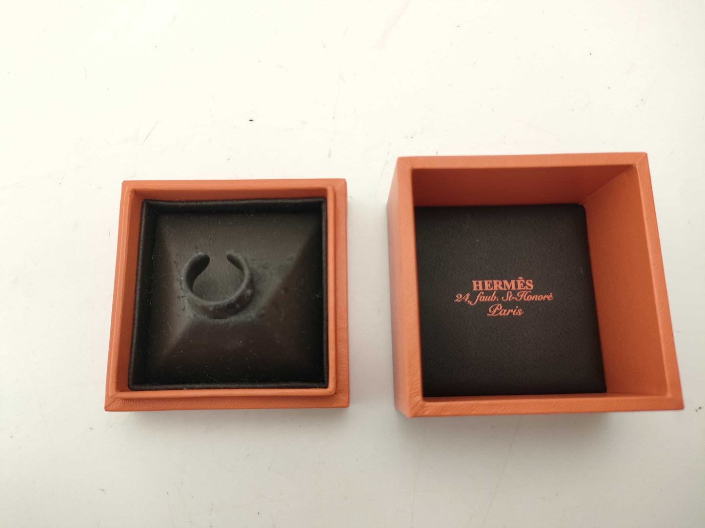 HERMES Passerelle Ring 925 #52 Ring