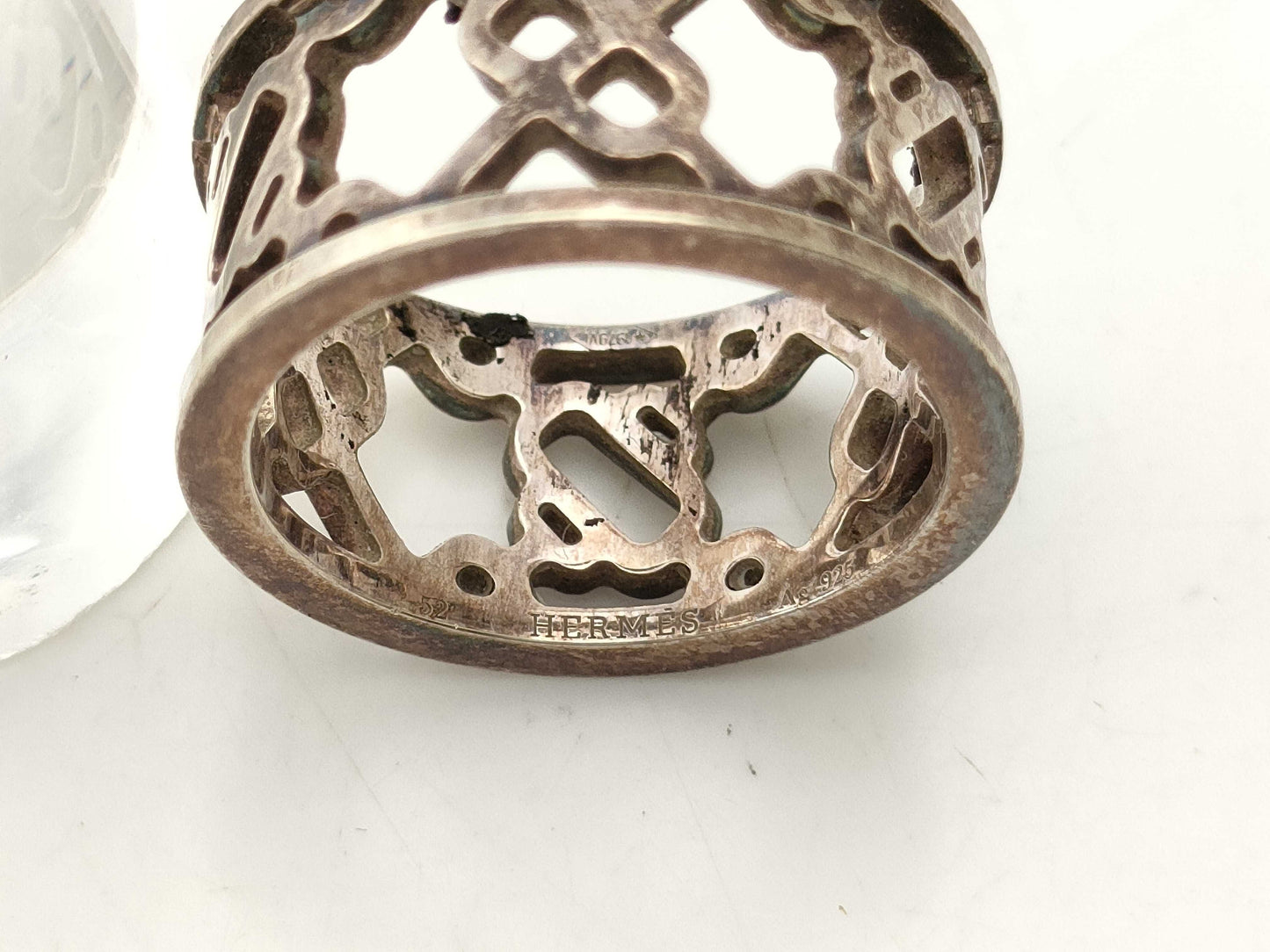 HERMES Passerelle Ring 925 #52 Ring