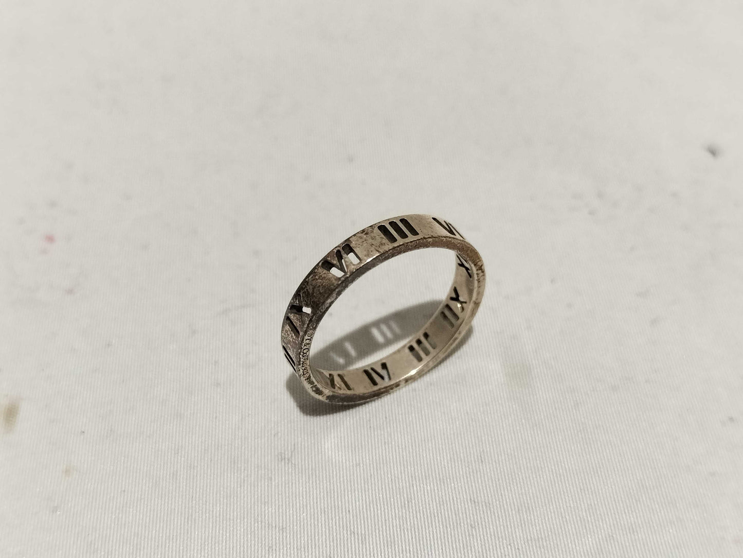 Tiffany & Co. Atlas Atlas Ring 2.3g