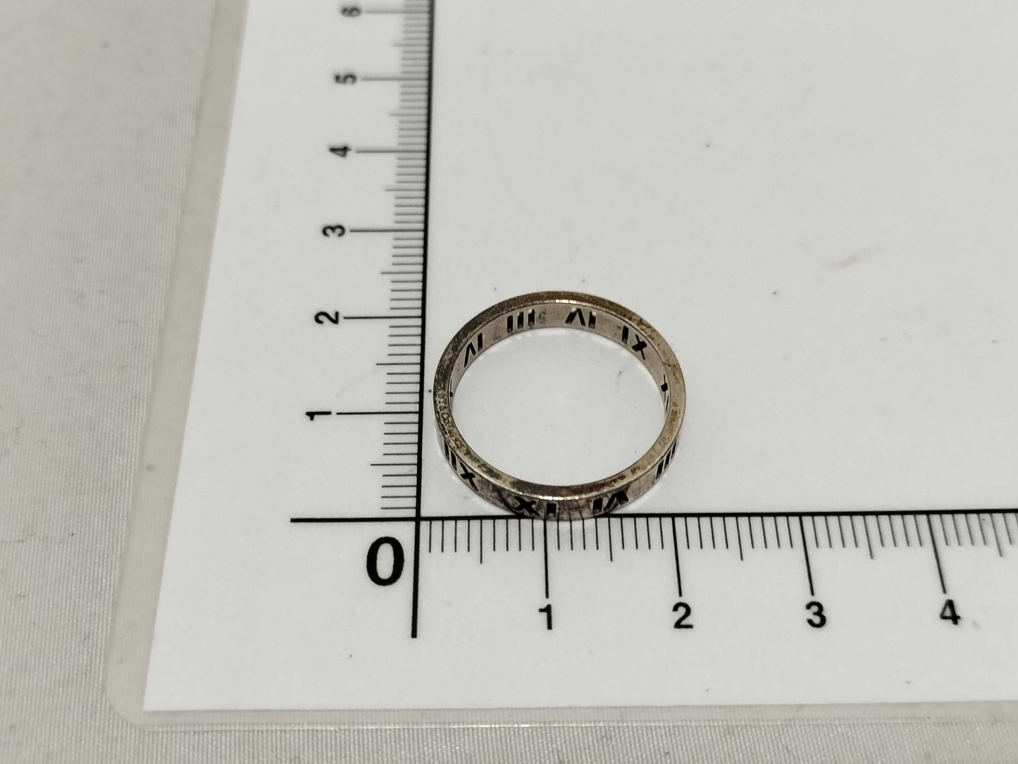 Tiffany & Co. Atlas Atlas Ring 2.3g