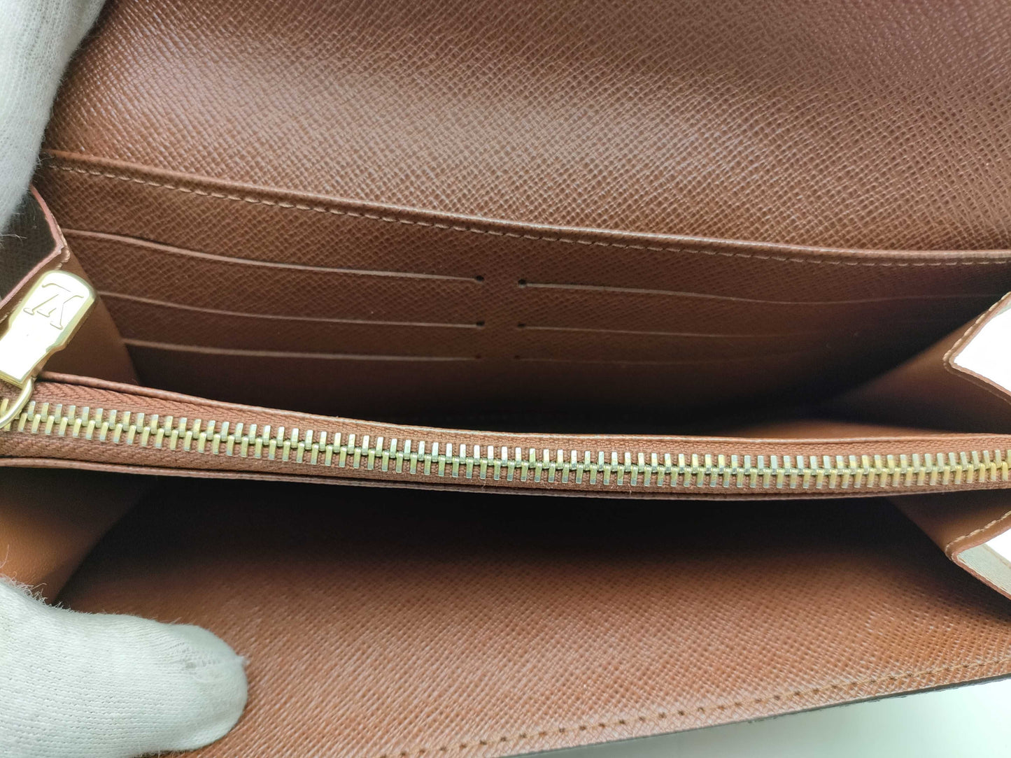 LOUIS VUITTON Monogram Portefeuille Sarah Wallet