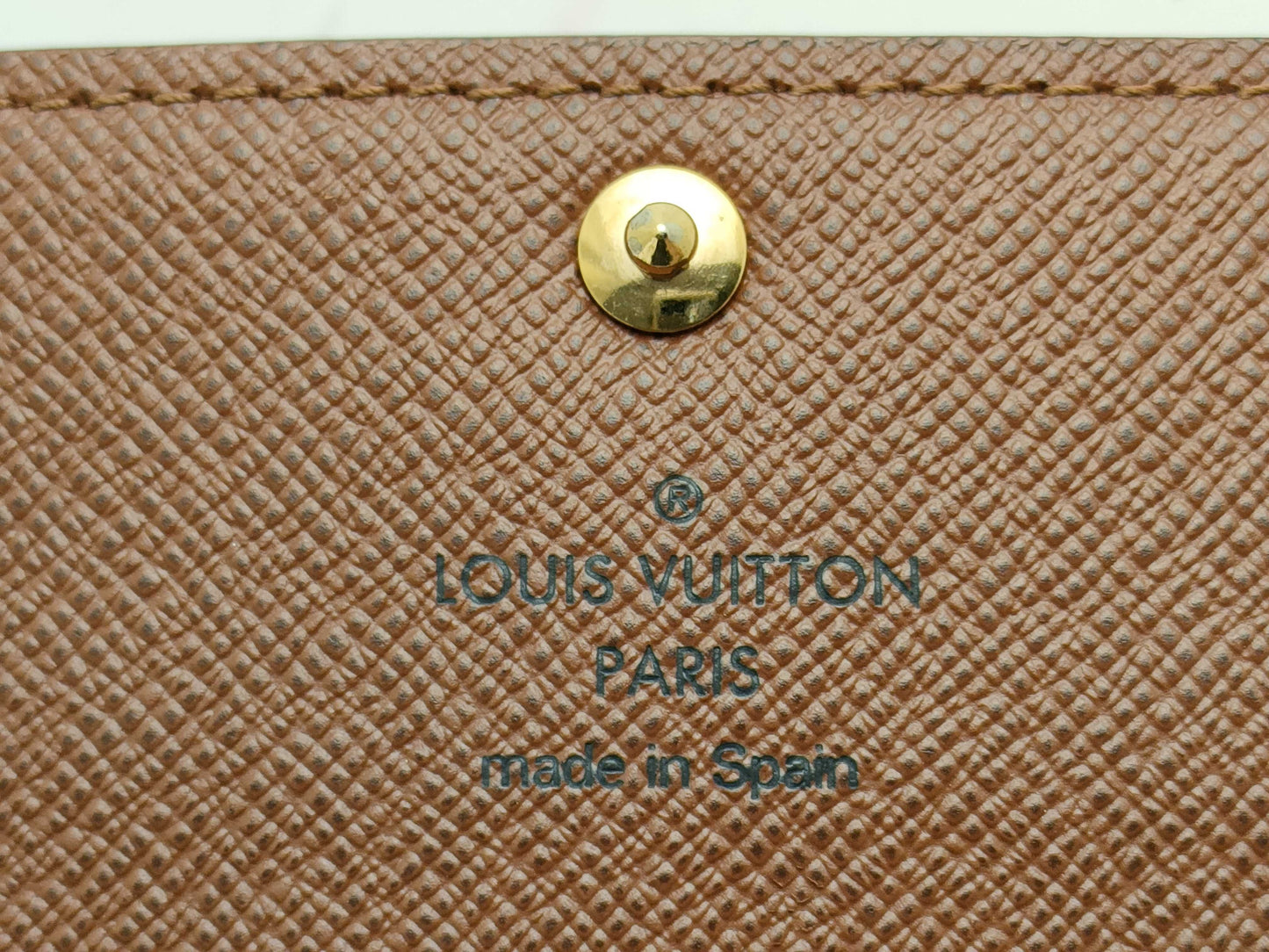 LOUIS VUITTON Monogram Portefeuille Sarah Wallet
