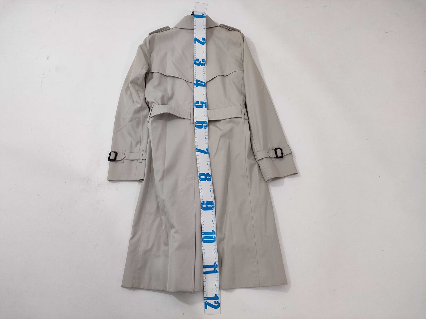 BURBERRY Burberry London Trench Coat with Belt Liner, Size 40