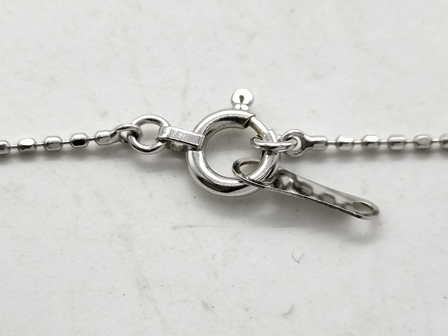 D0.30ct K18WG 2.1g Necklace