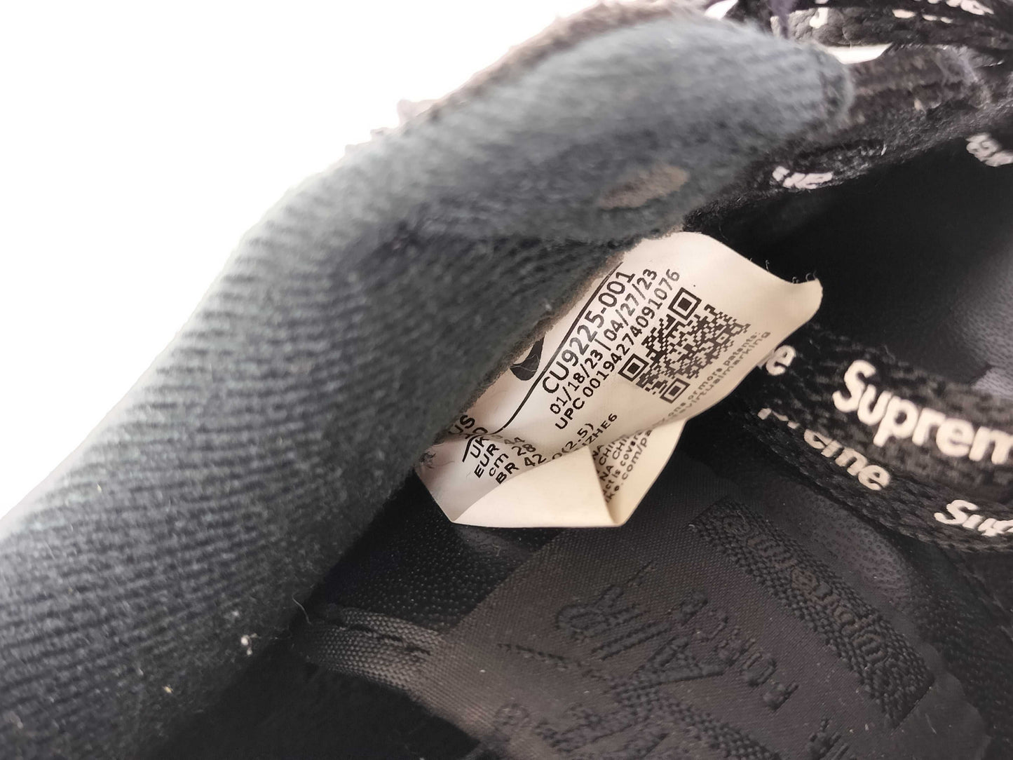 NIKE x Supreme Air Force 1 CU9225 100 with box