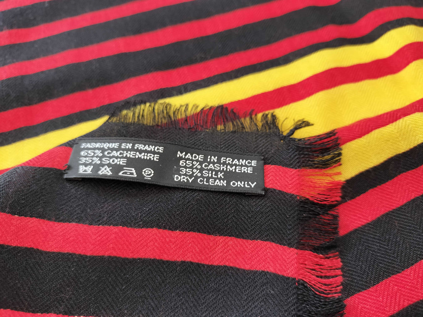 HERMES Carré Brides de Gala Silk/Cashmere Scarf