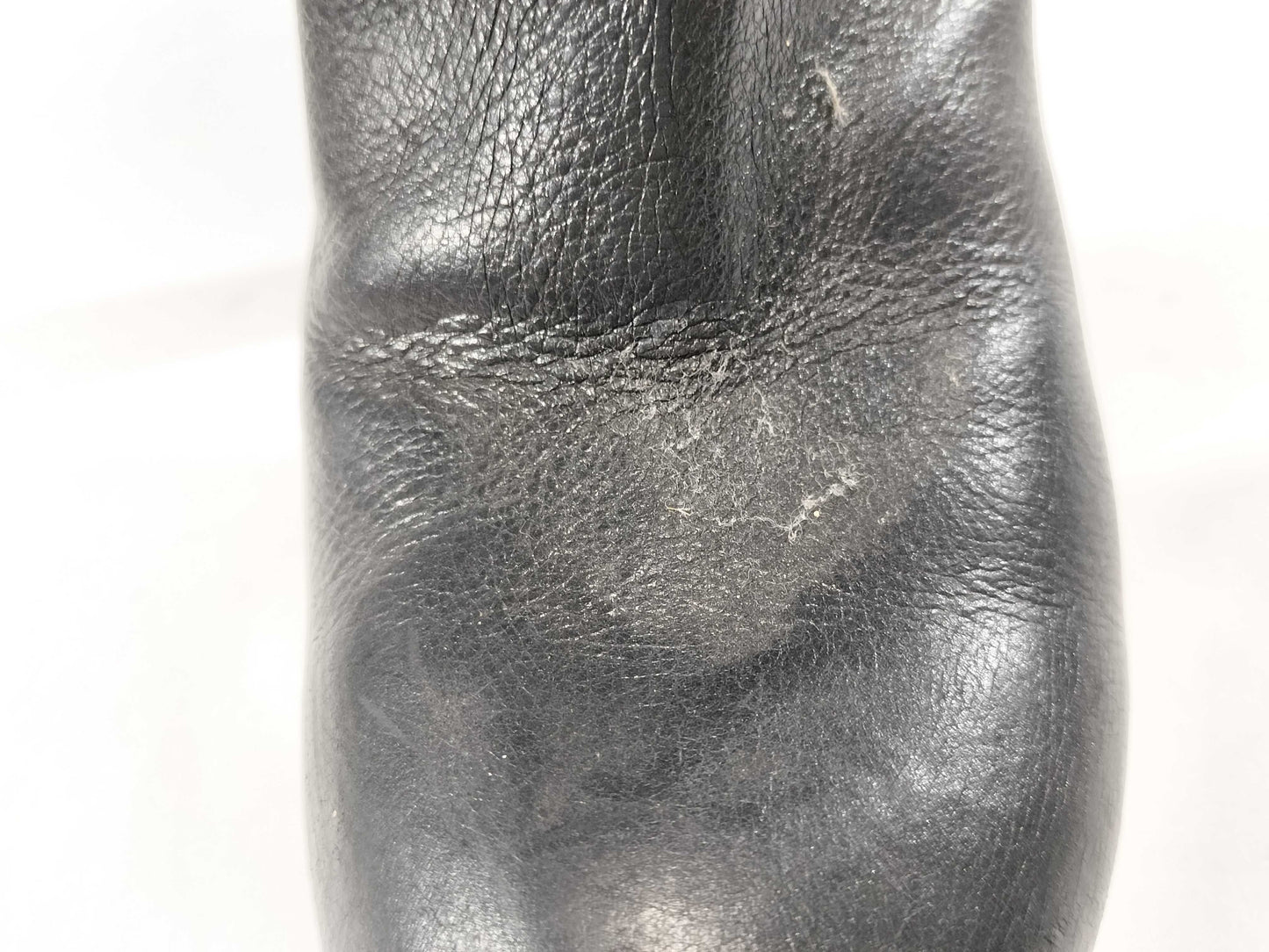 CHANEL Leather Boots with Pearl Other Shoes