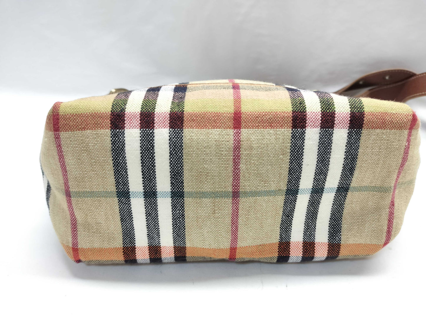 BURBERRY Shoulder Bag Canvas/Nova Check Shoulder Bag