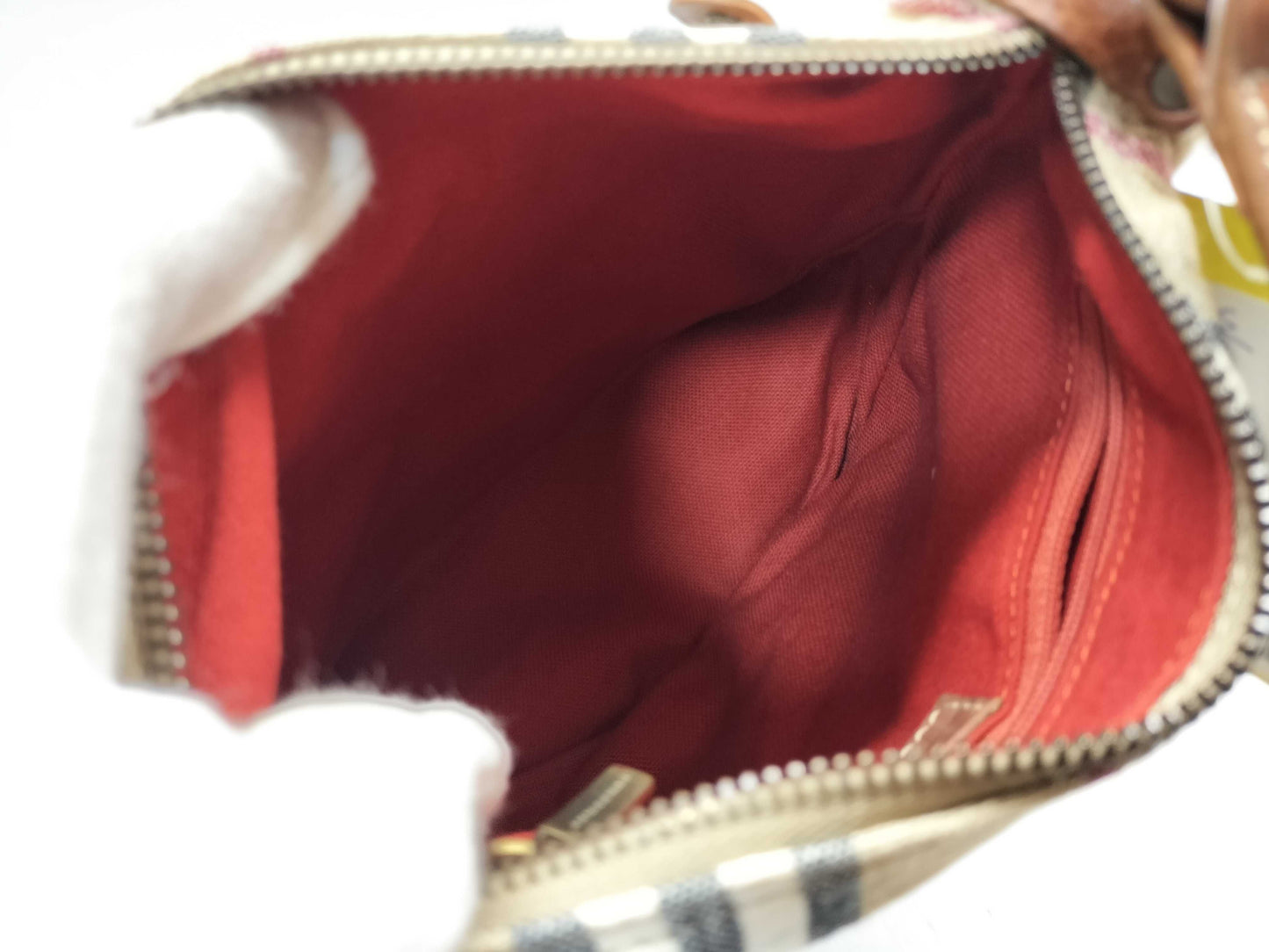 BURBERRY Shoulder Bag Canvas/Nova Check Shoulder Bag