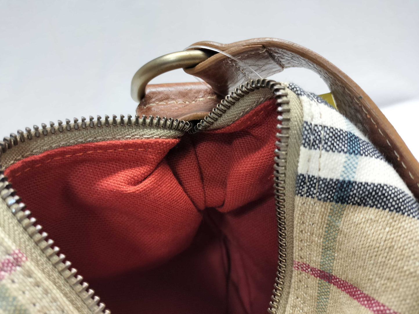BURBERRY Shoulder Bag Canvas/Nova Check Shoulder Bag