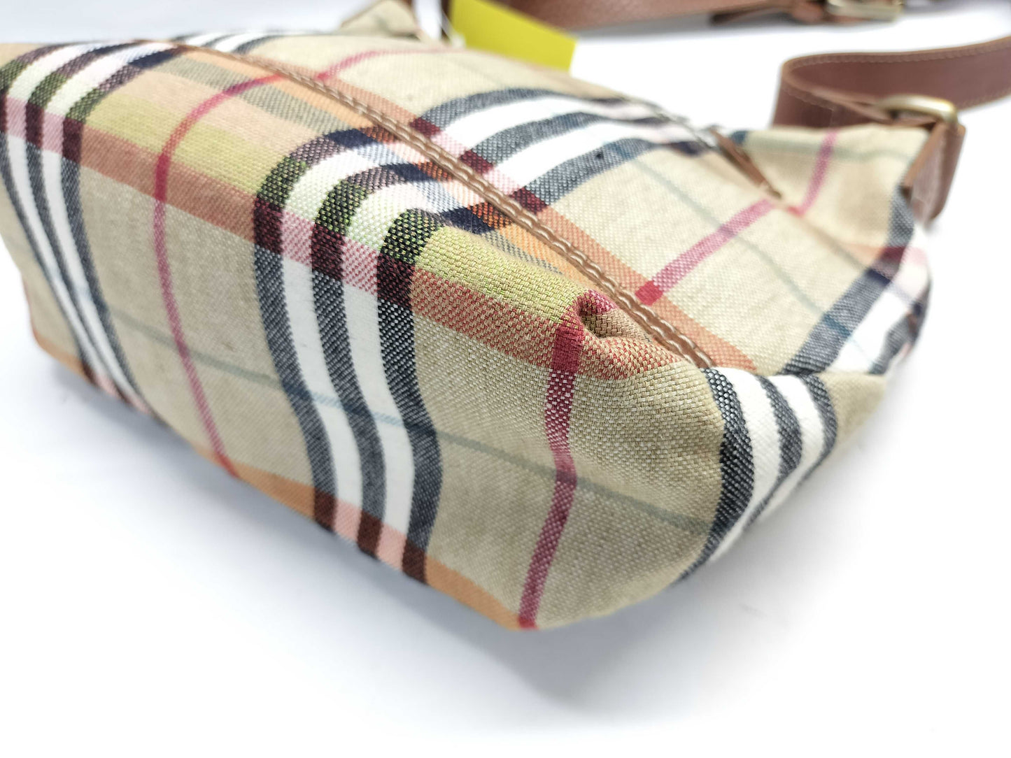 BURBERRY Shoulder Bag Canvas/Nova Check Shoulder Bag