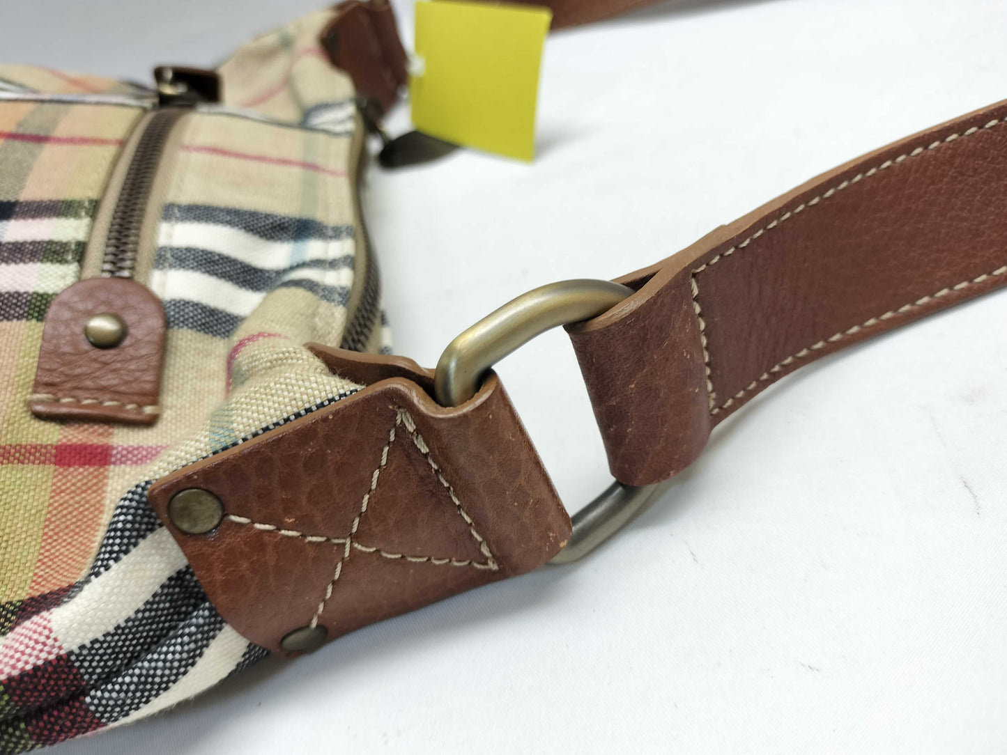 BURBERRY Shoulder Bag Canvas/Nova Check Shoulder Bag