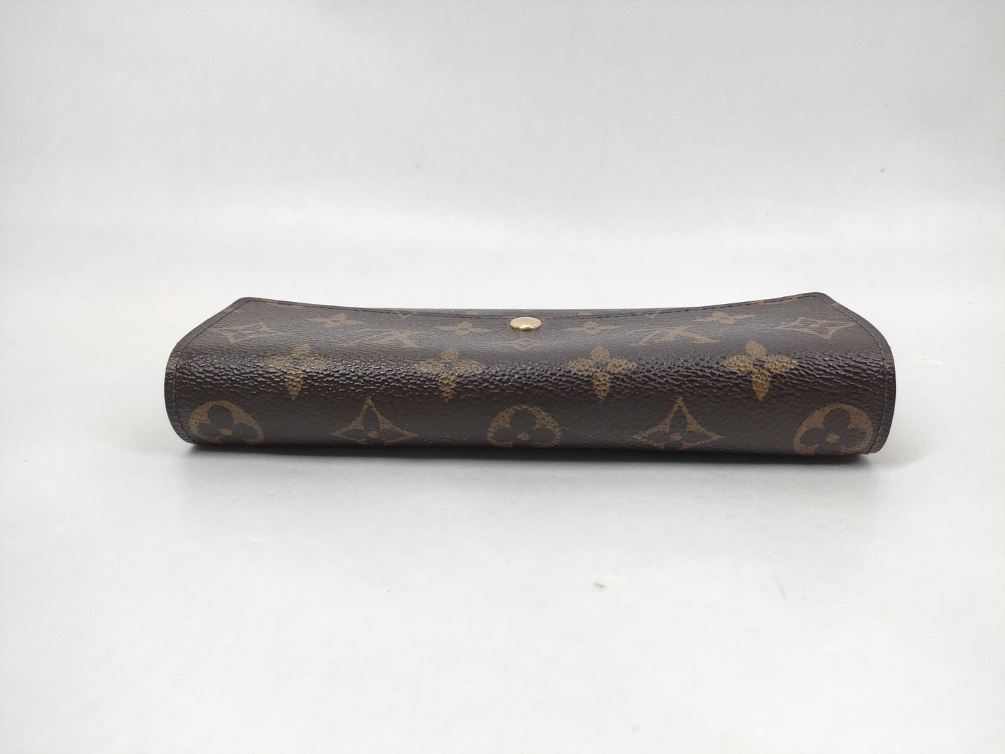 LOUIS VUITTON M60106 Monogram Portefeuille Sarah Leopard Print Pink Wallet/Initialized Wallet