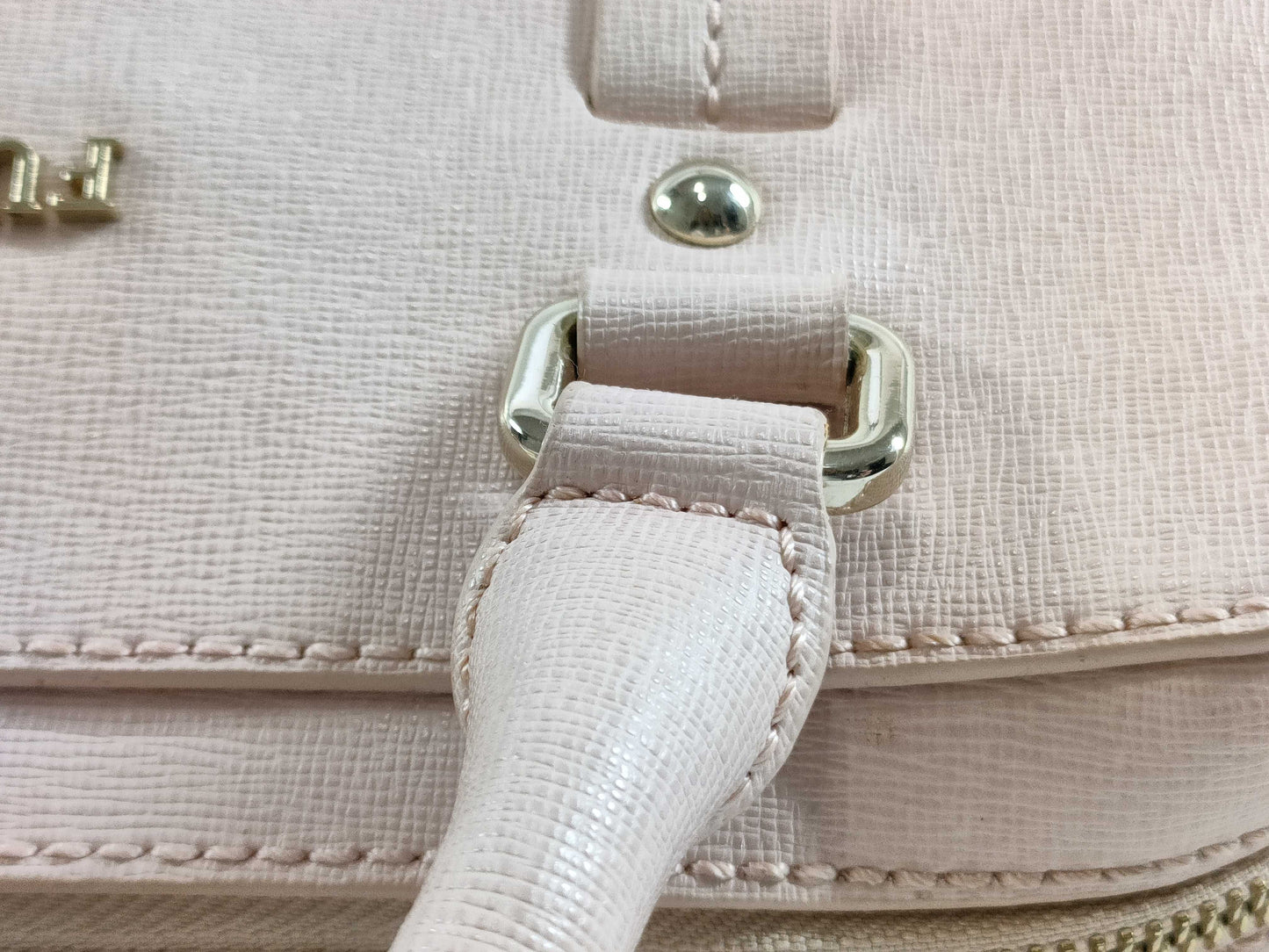 FURLA Leather/2-way Handbag